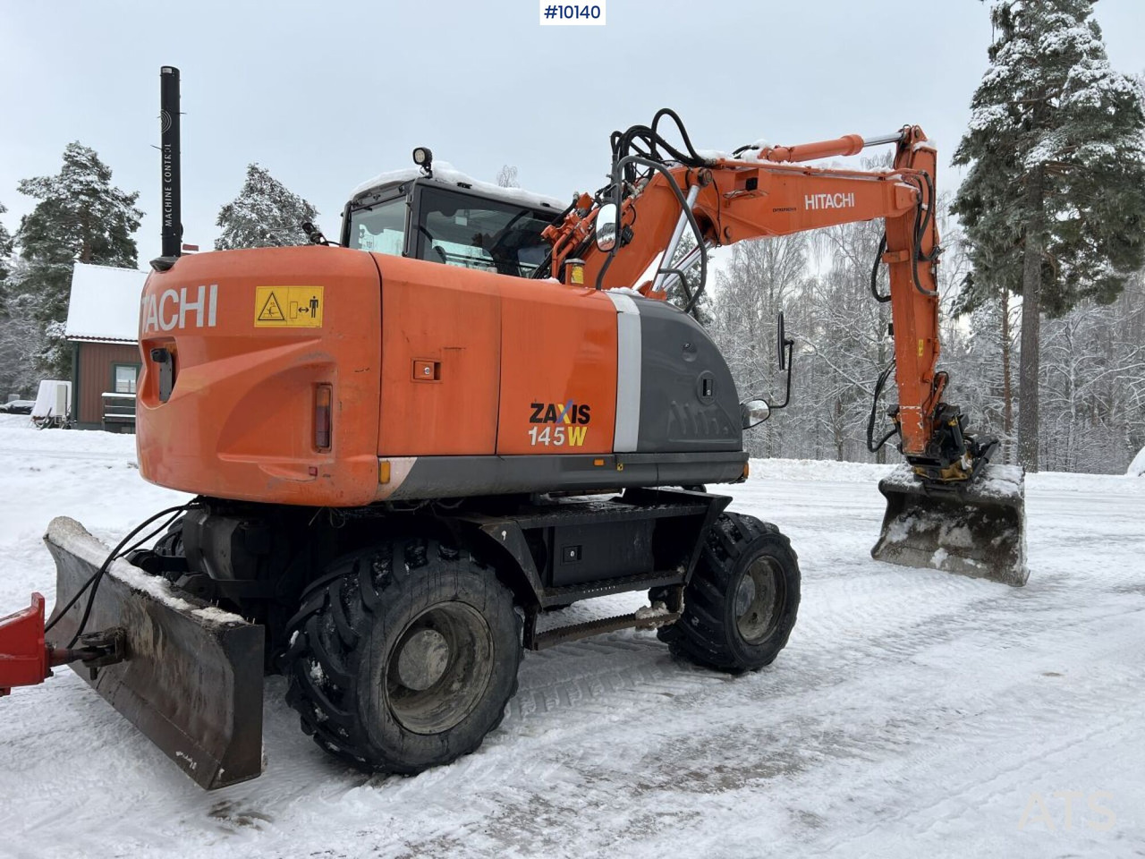 Hitachi ZX 145 W-3 Wheeled excavator with 2D Excavation system, rotor and planer bucket - Mobiele graafmachine: afbeelding 2 Hitachi ZX 145 W-3 Wheeled excavator with 2D Excavation system, rotor and planer bucket - Mobiele graafmachine: afbeelding 2