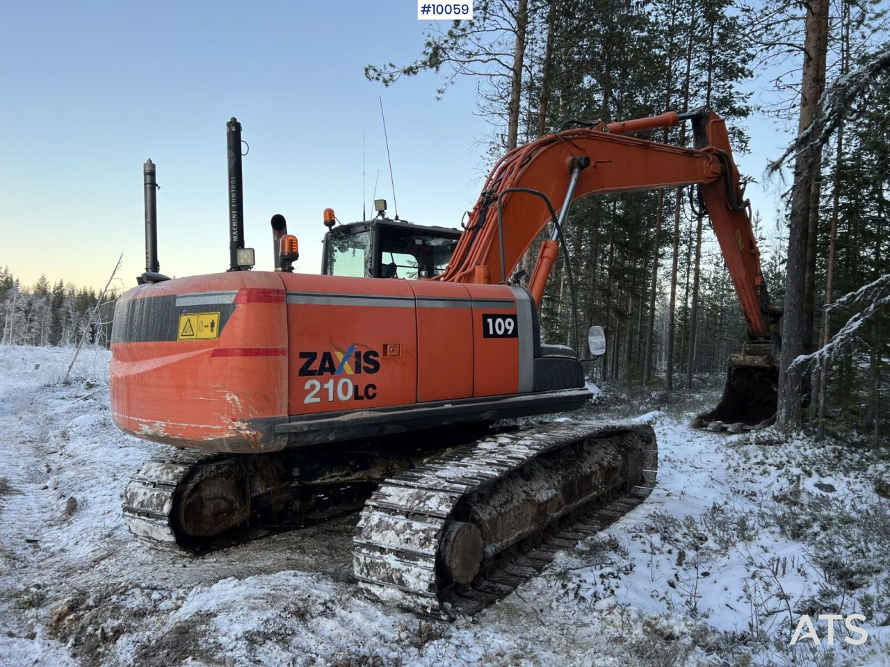Hitachi ZX210LC-3 Excavator with rotor and tooth bucket - Rupsgraafmachine: afbeelding 5 Hitachi ZX210LC-3 Excavator with rotor and tooth bucket - Rupsgraafmachine: afbeelding 5