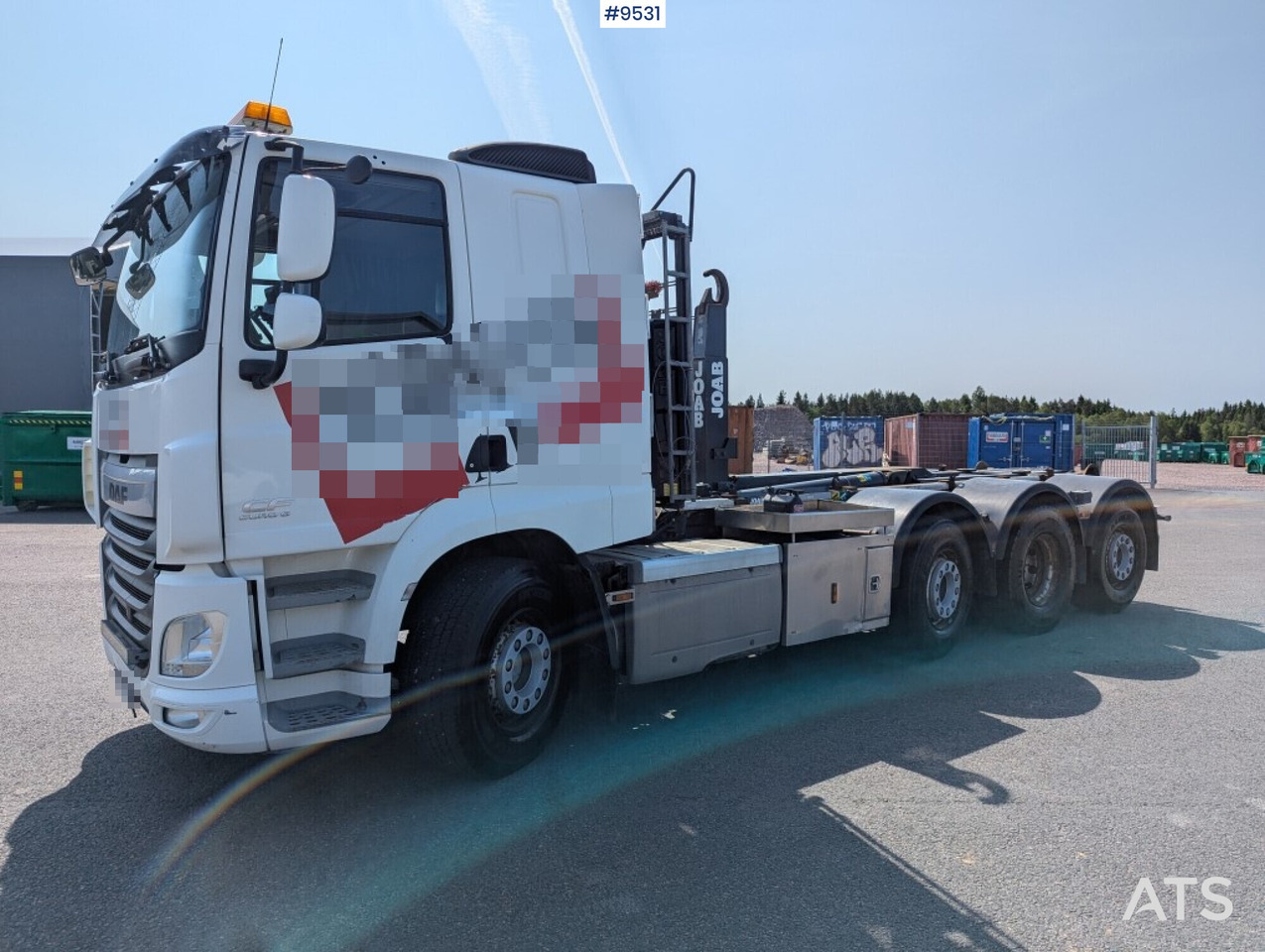 Hooklift Truck Daf FAQ CF510Z 8x2 (SEE VIDEO) - Haakarmsysteem vrachtwagen: afbeelding 1 Hooklift Truck Daf FAQ CF510Z 8x2 (SEE VIDEO) - Haakarmsysteem vrachtwagen: afbeelding 1