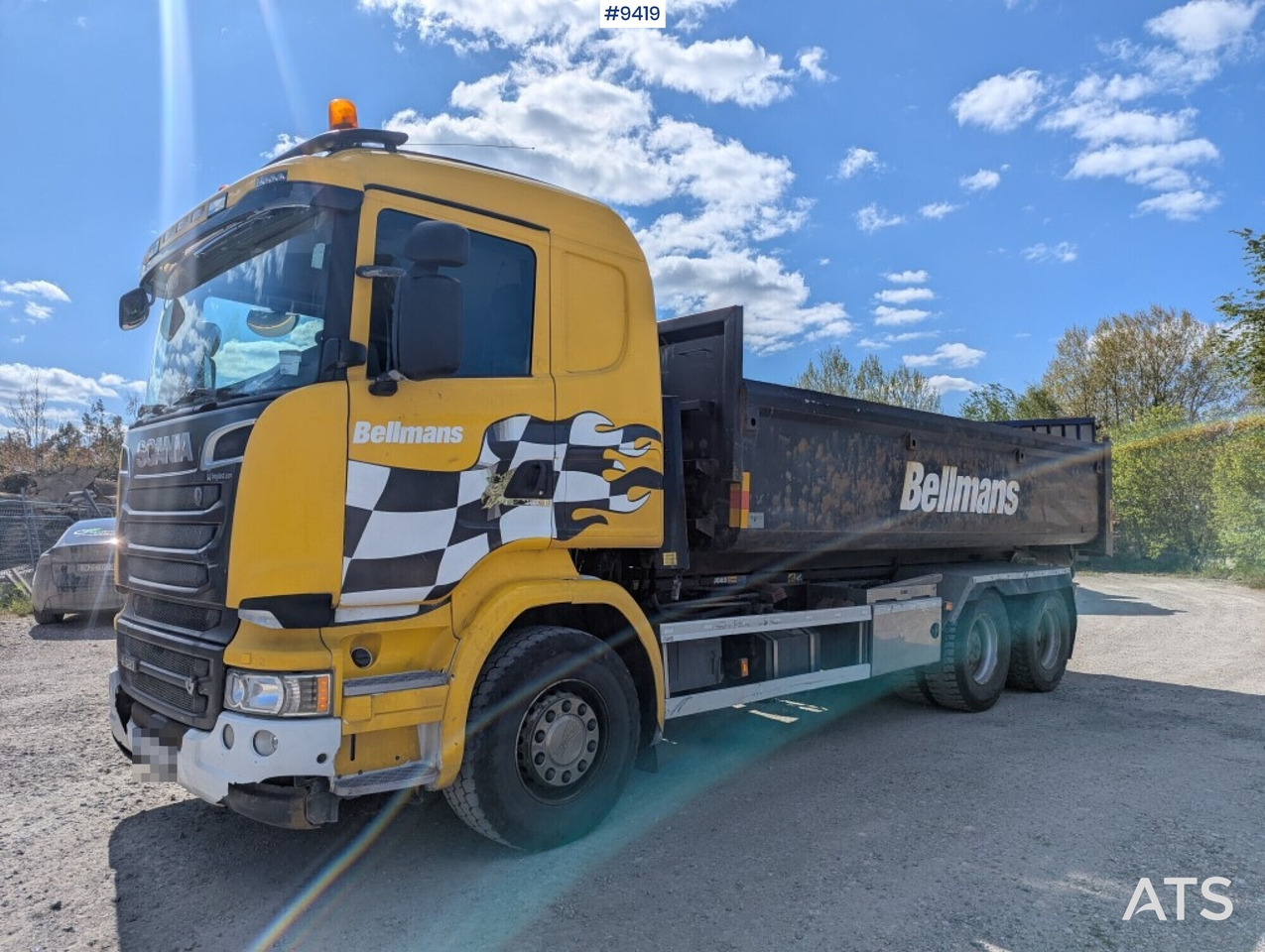 Hooklift Truck Scania R520 6x2 with flatbed - Haakarmsysteem vrachtwagen: afbeelding 1 Hooklift Truck Scania R520 6x2 with flatbed - Haakarmsysteem vrachtwagen: afbeelding 1