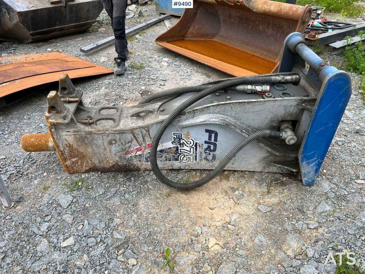 Hydraulische hamer voor Bouwmachine Hydraulic hammer FXJ275 Furukawa Rock drill: afbeelding 1