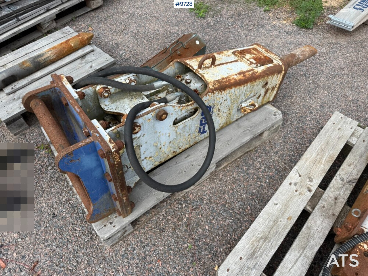 Hydraulic hammer Furukawa F9LN S45 - Hydraulische hamer: afbeelding 1 Hydraulic hammer Furukawa F9LN S45 - Hydraulische hamer: afbeelding 1