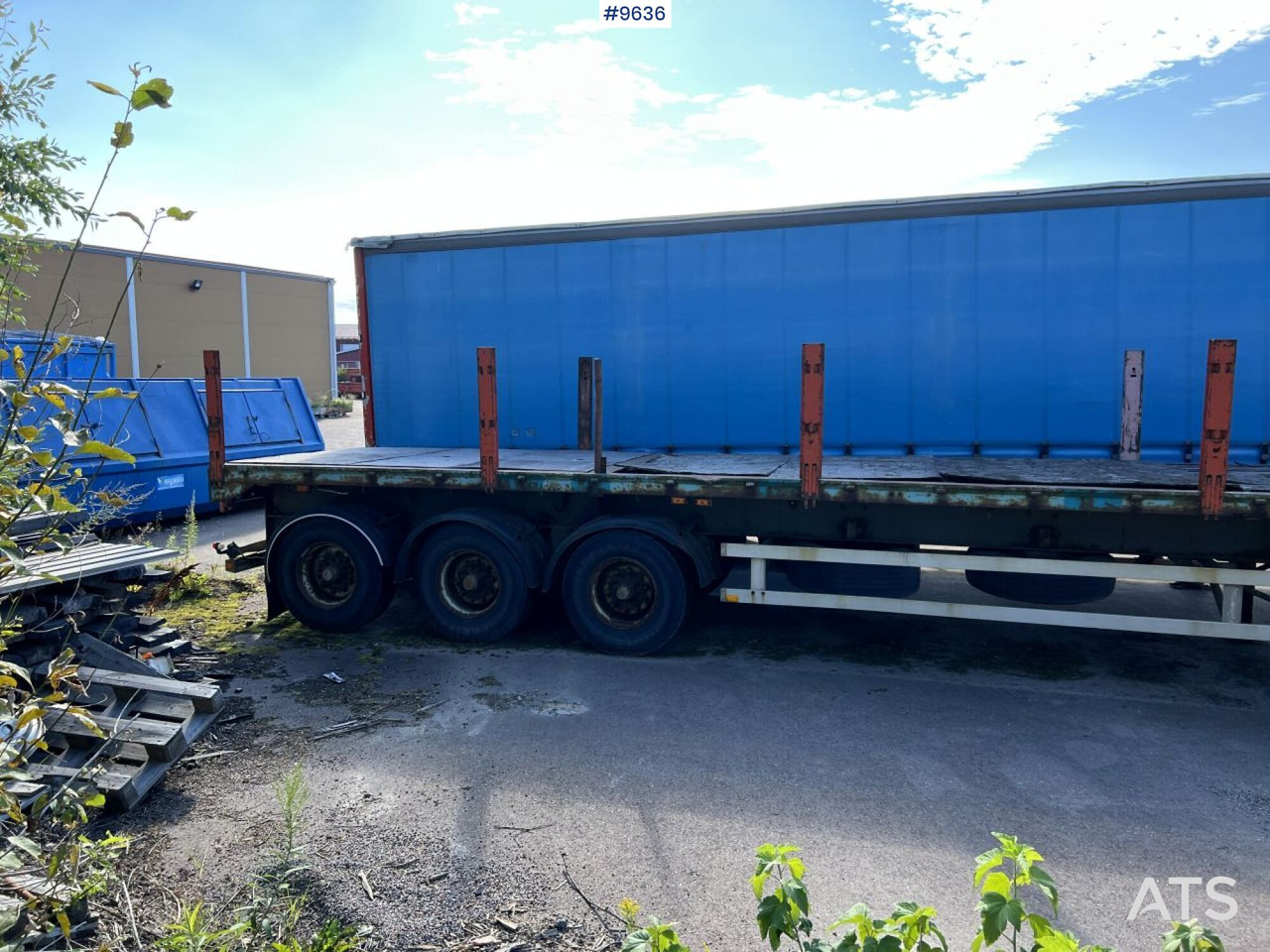 KILAFORS SVTPB3 129 trailer, Rep Objekt - Open bak met boorden oplegger: afbeelding 3 KILAFORS SVTPB3 129 trailer, Rep Objekt - Open bak met boorden oplegger: afbeelding 3
