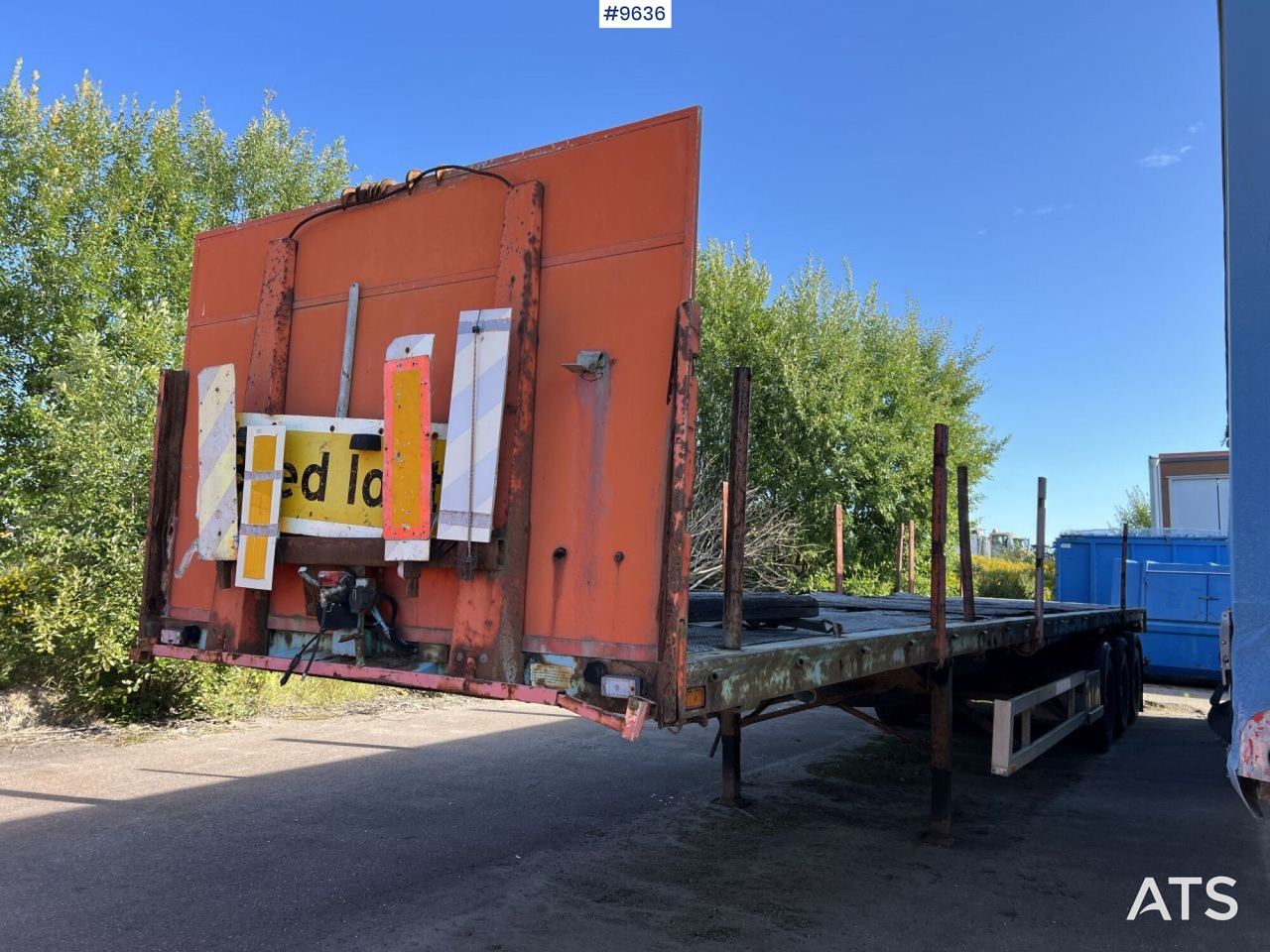 KILAFORS SVTPB3 129 trailer, Rep Objekt - Open bak met boorden oplegger: afbeelding 4 KILAFORS SVTPB3 129 trailer, Rep Objekt - Open bak met boorden oplegger: afbeelding 4