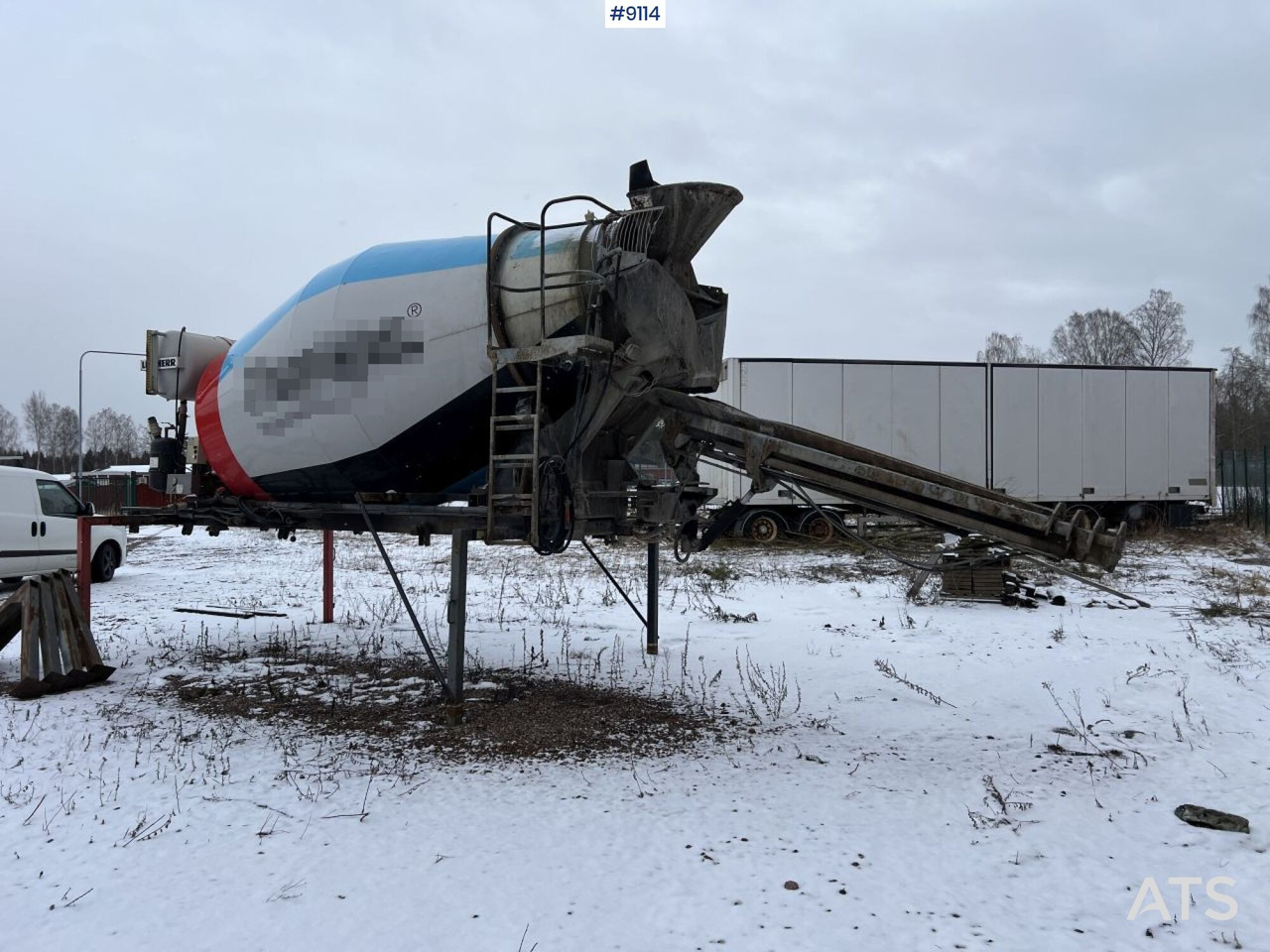 Liebherr Concrete Mixer at Laxoram - Mixeropbouw: afbeelding 3 Liebherr Concrete Mixer at Laxoram - Mixeropbouw: afbeelding 3