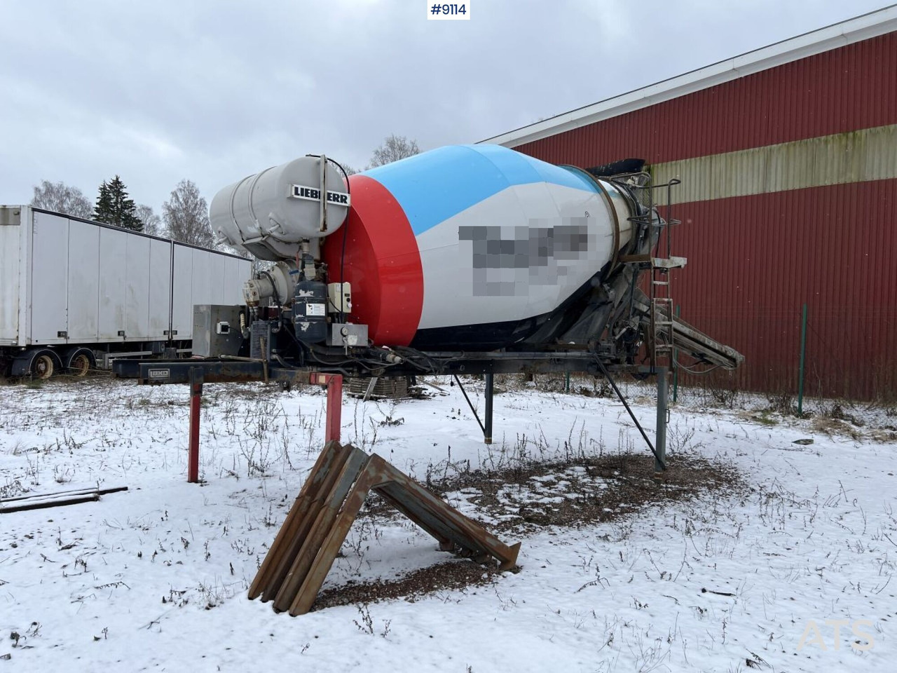 Liebherr Concrete Mixer at Laxoram - Mixeropbouw: afbeelding 1 Liebherr Concrete Mixer at Laxoram - Mixeropbouw: afbeelding 1