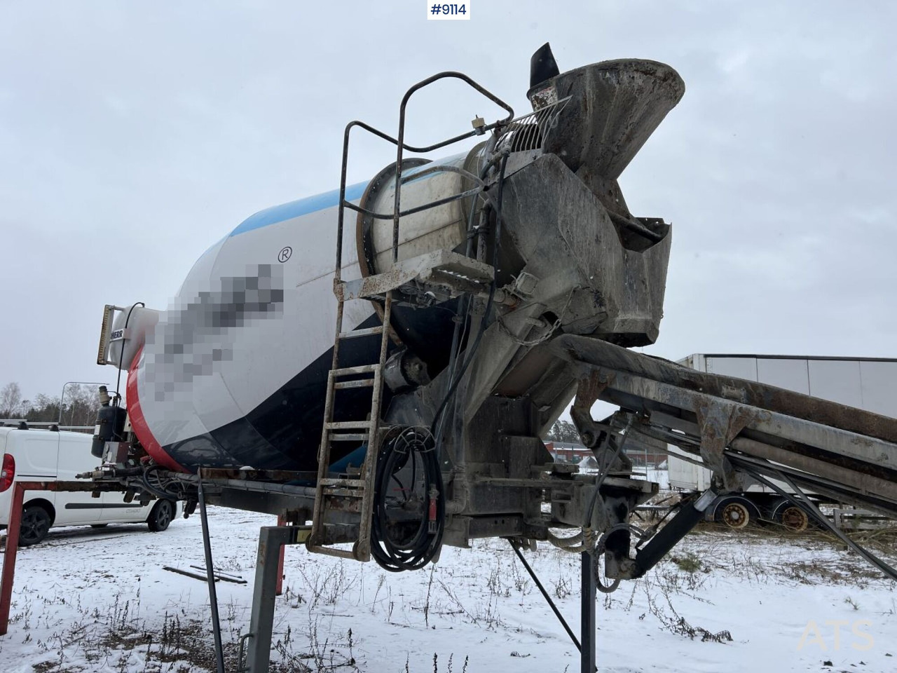 Liebherr Concrete Mixer at Laxoram - Mixeropbouw: afbeelding 4 Liebherr Concrete Mixer at Laxoram - Mixeropbouw: afbeelding 4