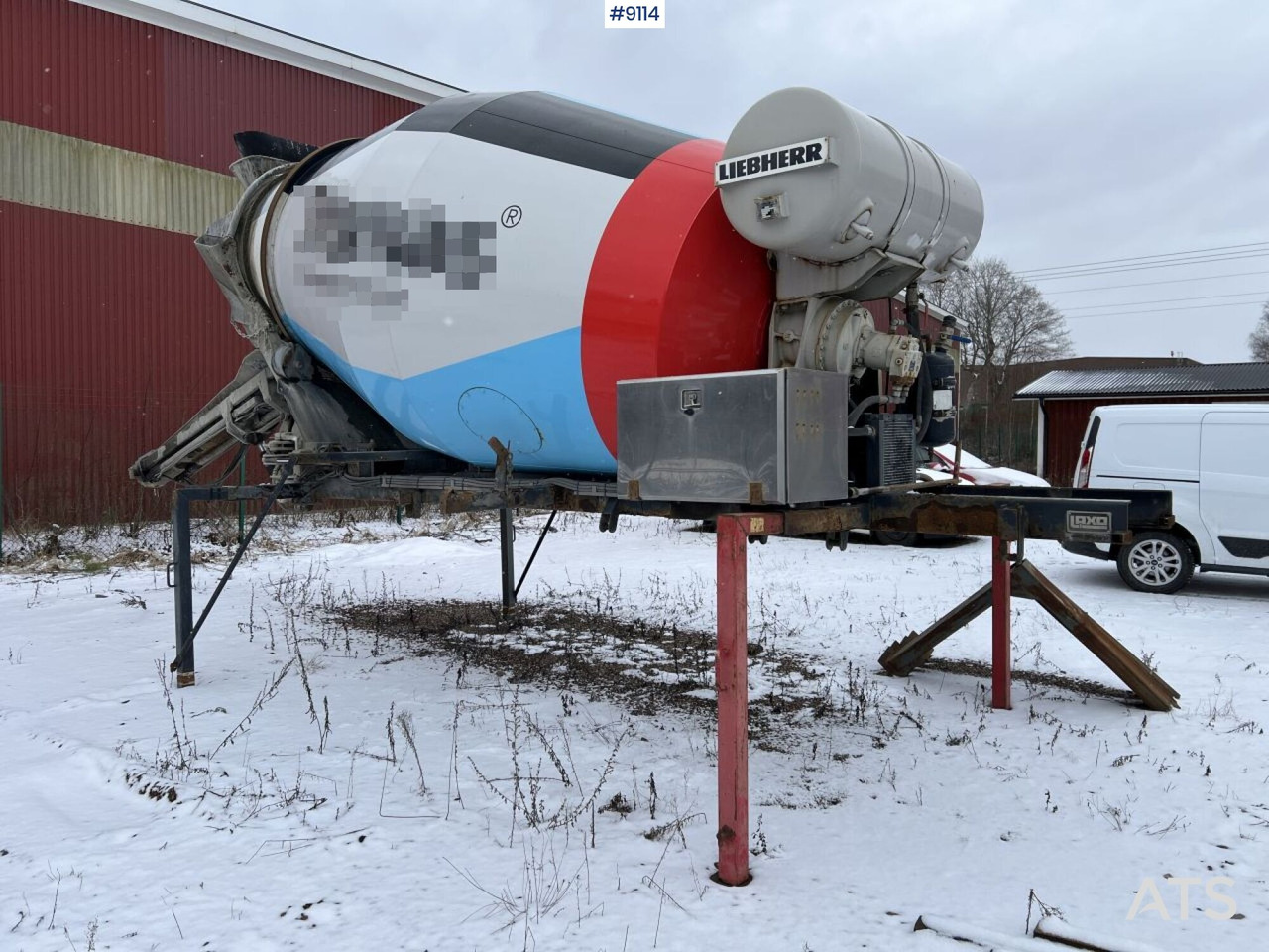 Liebherr Concrete Mixer at Laxoram - Mixeropbouw: afbeelding 2 Liebherr Concrete Mixer at Laxoram - Mixeropbouw: afbeelding 2