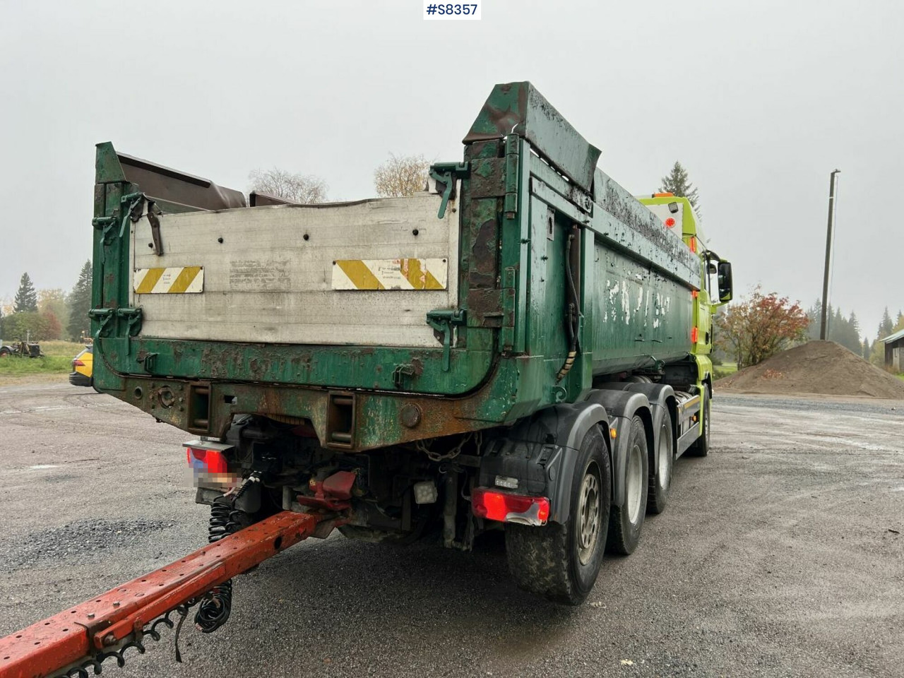 MAN TGF 35.540 med RKP 3-9.0 Vagn Gravel (Cassette) SEE VIDEO - Kipper vrachtwagen: afbeelding 3 MAN TGF 35.540 med RKP 3-9.0 Vagn Gravel (Cassette) SEE VIDEO - Kipper vrachtwagen: afbeelding 3