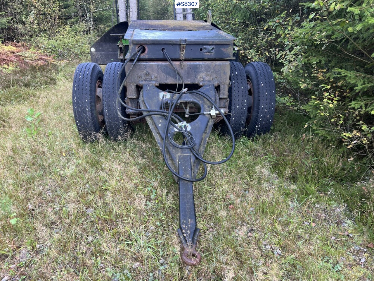 Machine transport trailer, Turntable - Dieplader aanhangwagen: afbeelding 2 Machine transport trailer, Turntable - Dieplader aanhangwagen: afbeelding 2