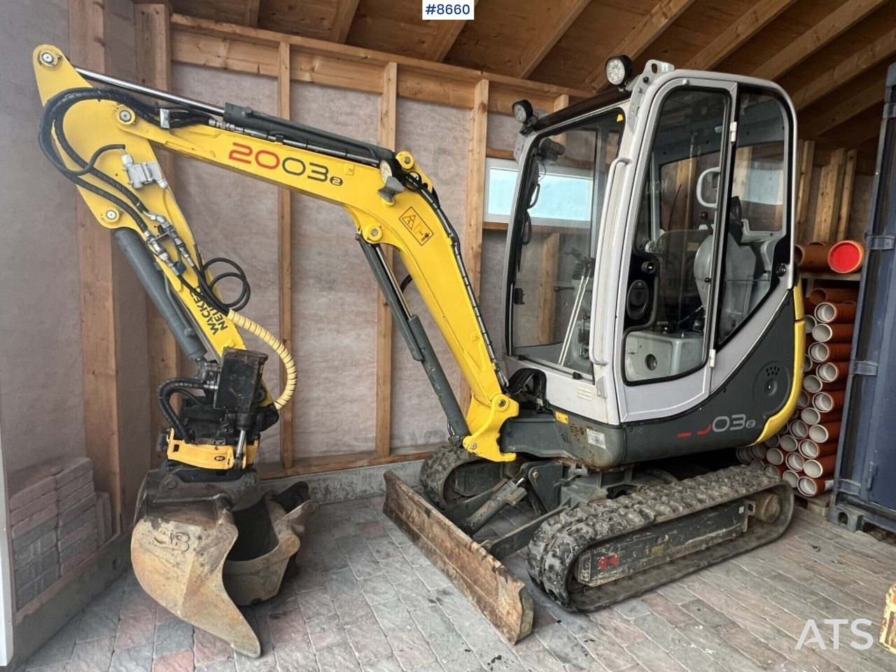 Mini excavator - Wacker Neuson 2003RD - Graafmachine: afbeelding 1 Mini excavator - Wacker Neuson 2003RD - Graafmachine: afbeelding 1