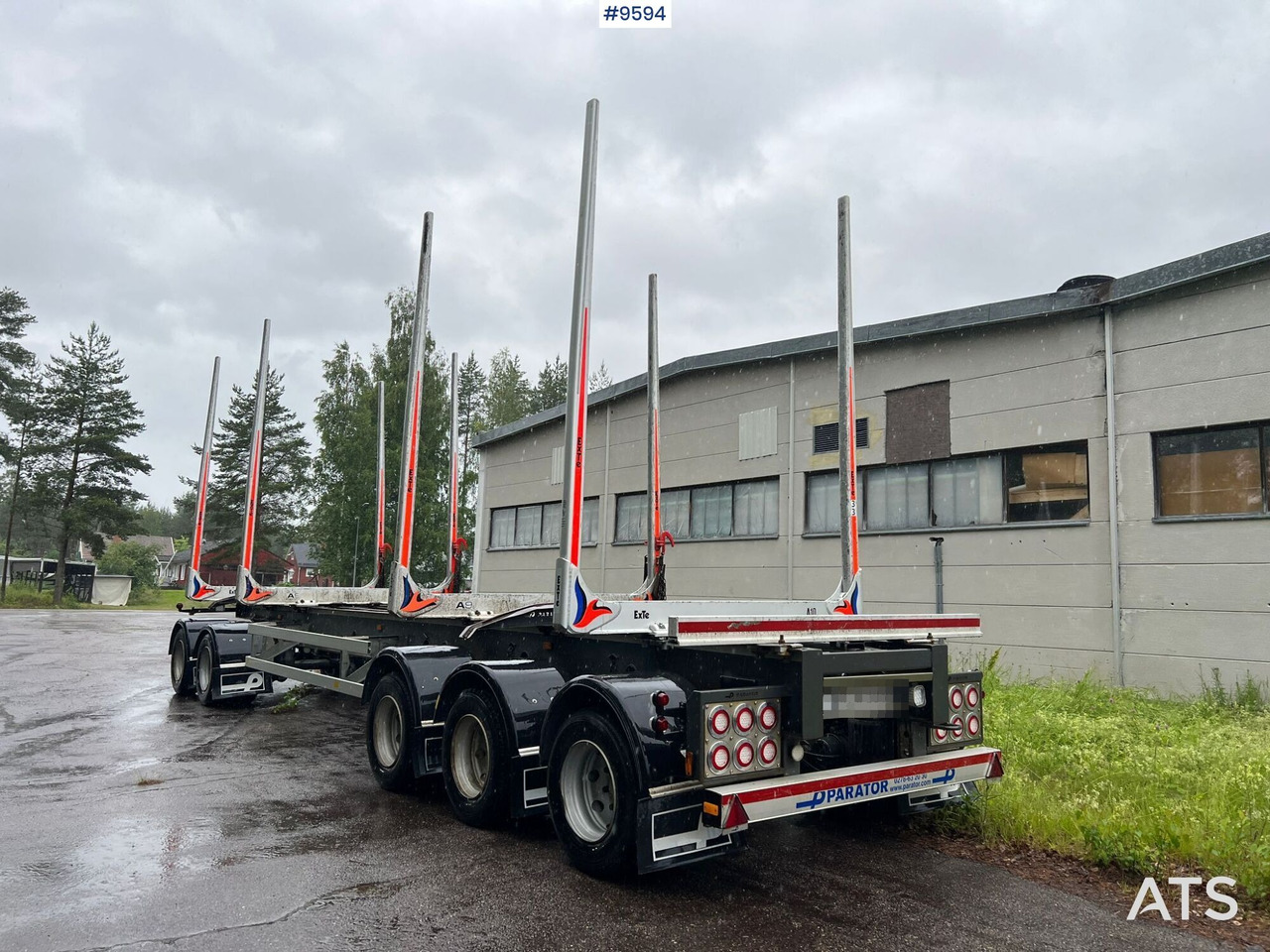 PARATOR Logging trailer 5 axle - Hout aanhanger: afbeelding 2 PARATOR Logging trailer 5 axle - Hout aanhanger: afbeelding 2
