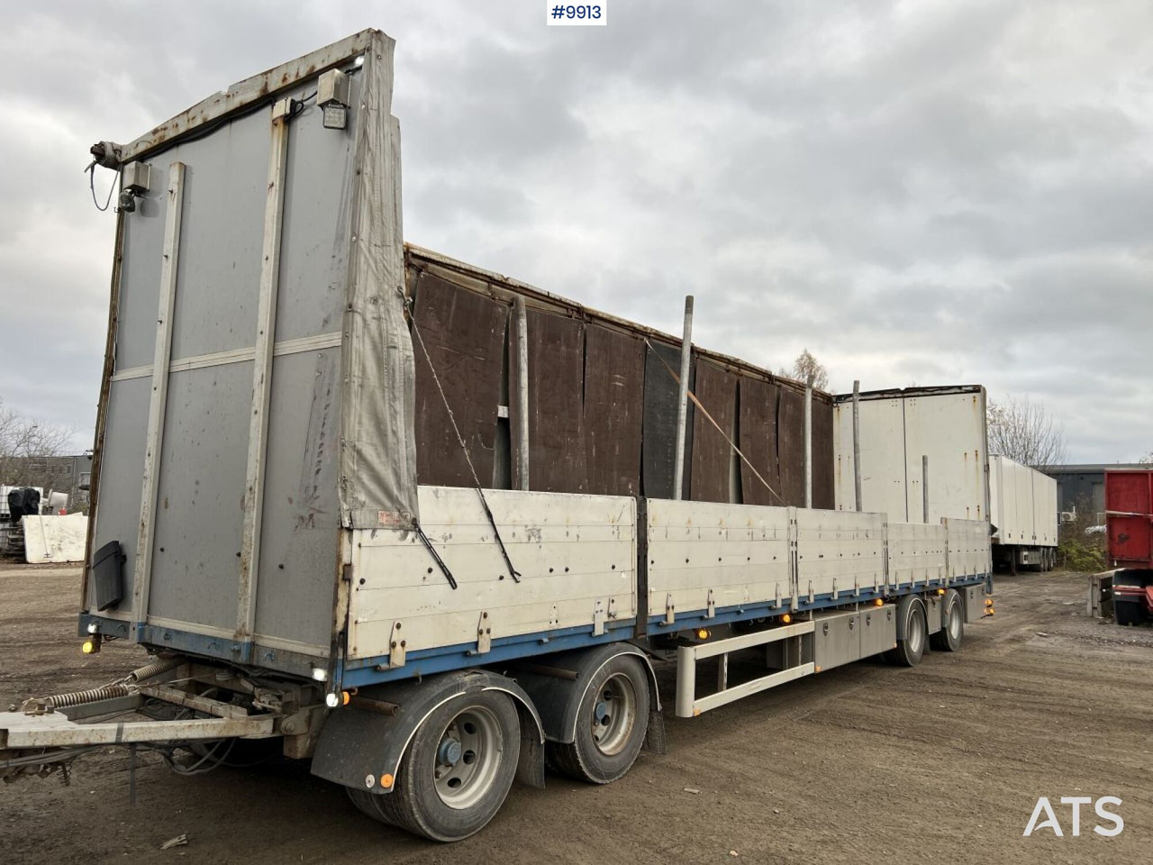 PARATOR SCV 18-20 Truck trailer with folding sides - Open/ Plateau aanhangwagen: afbeelding 1 PARATOR SCV 18-20 Truck trailer with folding sides - Open/ Plateau aanhangwagen: afbeelding 1