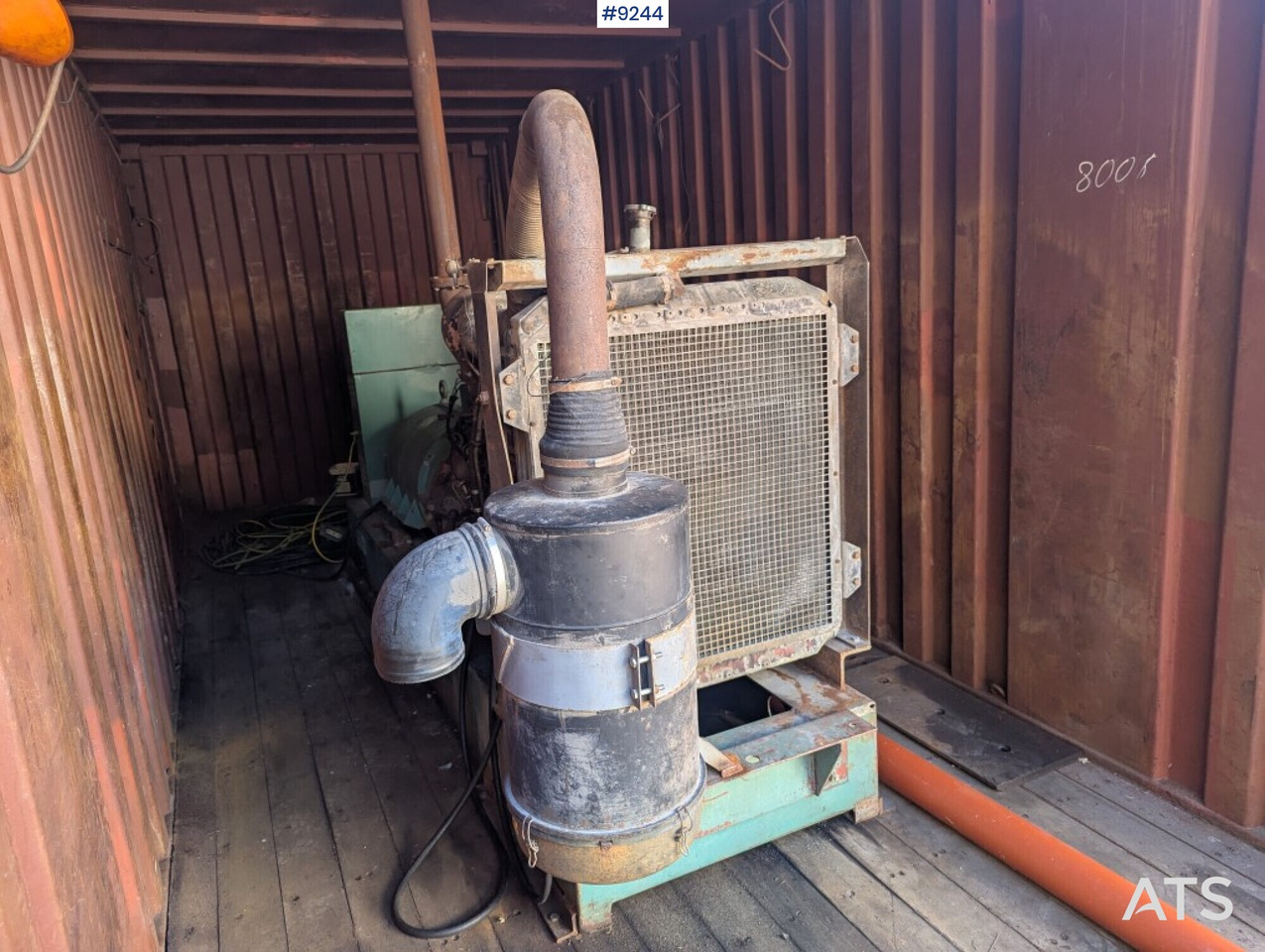 Power station in container, Scania engine and Hagglunds generator - Industrie generator: afbeelding 2 Power station in container, Scania engine and Hagglunds generator - Industrie generator: afbeelding 2