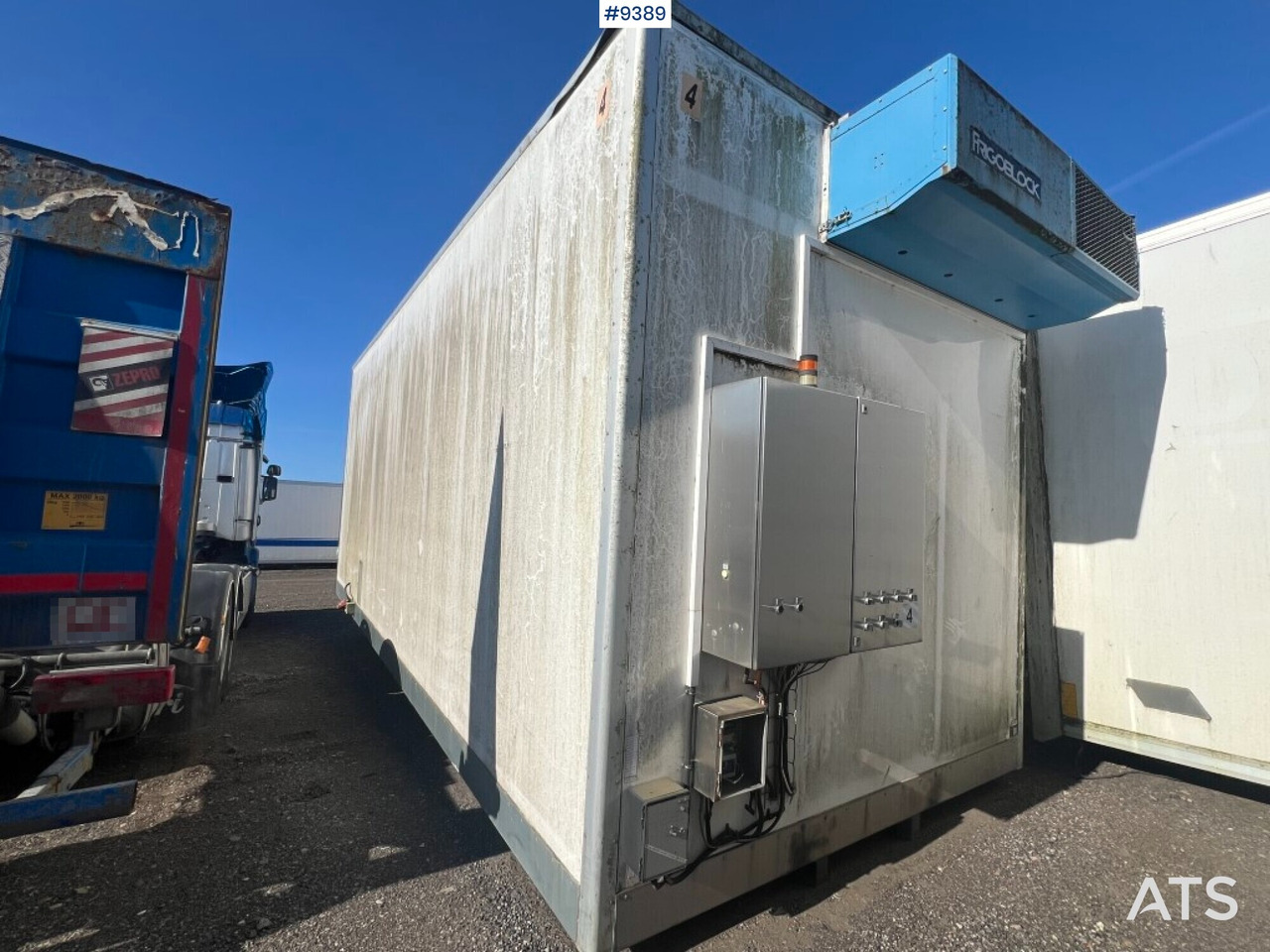 Refrigerated trailer box - Lagab - 6ton - Koelwagen laadbak: afbeelding 1 Refrigerated trailer box - Lagab - 6ton - Koelwagen laadbak: afbeelding 1