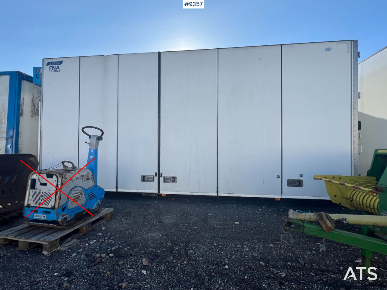 Refrigerated trailer cabinet Närko - Koelwagen laadbak: afbeelding 2 Refrigerated trailer cabinet Närko - Koelwagen laadbak: afbeelding 2