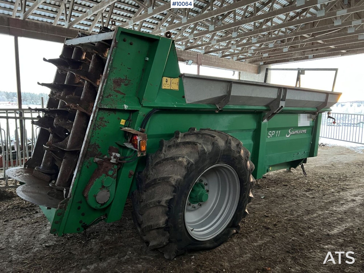 Mestverspreider Samson SP11 Fertilizer Spreader: afbeelding 11 Mestverspreider Samson SP11 Fertilizer Spreader: afbeelding 11