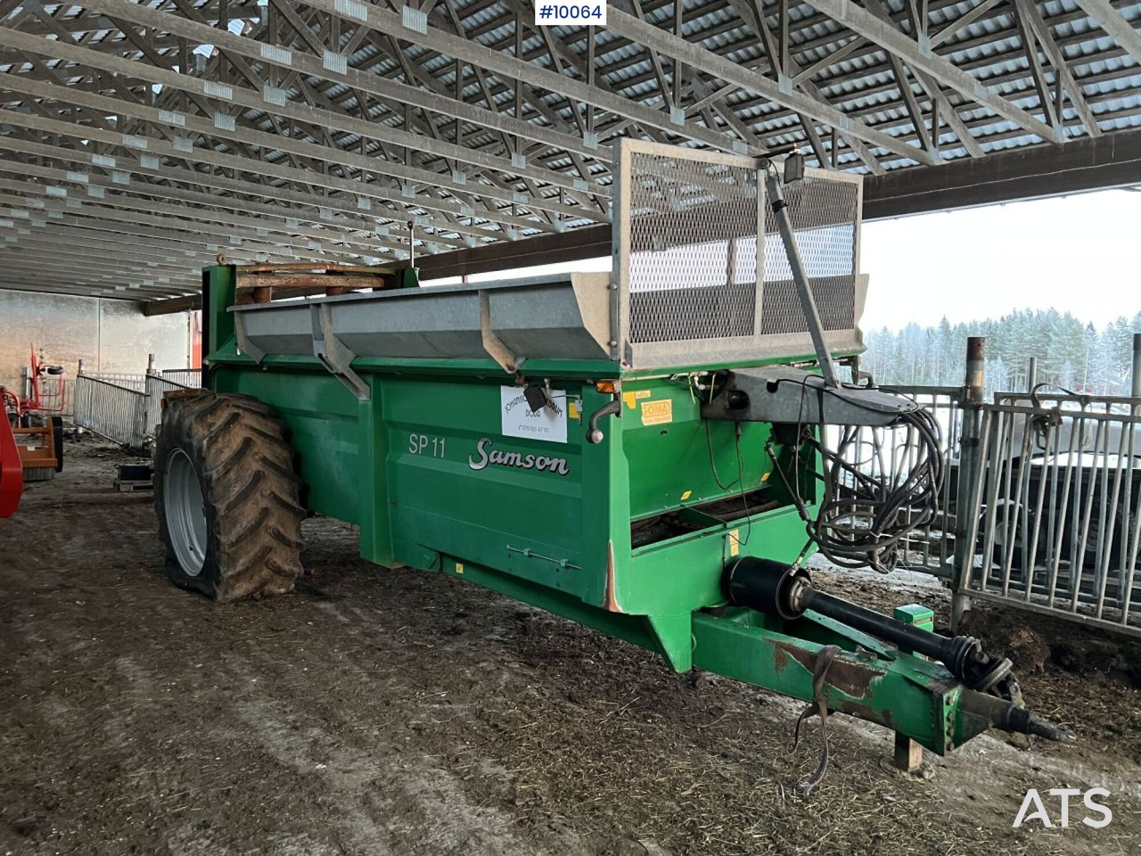 Mestverspreider Samson SP11 Fertilizer Spreader: afbeelding 8 Mestverspreider Samson SP11 Fertilizer Spreader: afbeelding 8