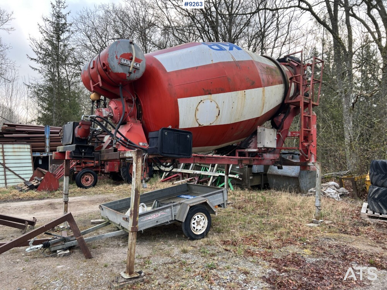 Saraka Concrete mixer - Mixeropbouw: afbeelding 1 Saraka Concrete mixer - Mixeropbouw: afbeelding 1