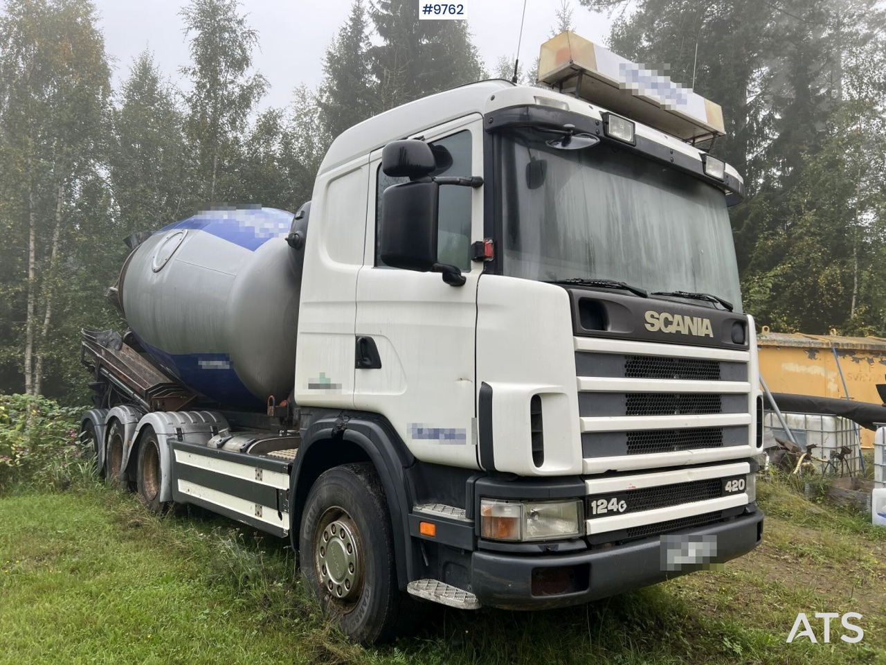 Scania R124 Tridem Concrete Truck - Betonmixer: afbeelding 2 Scania R124 Tridem Concrete Truck - Betonmixer: afbeelding 2