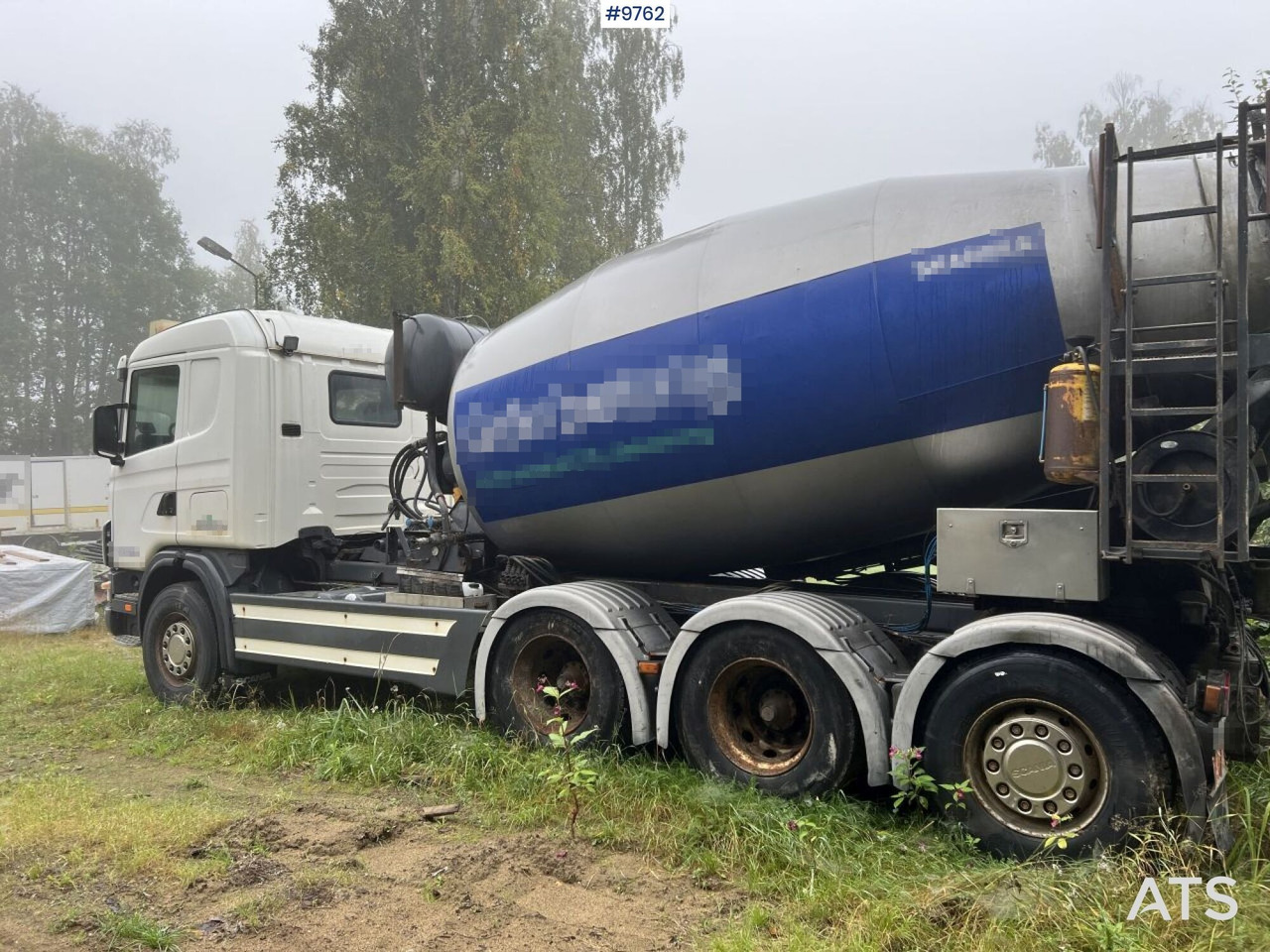 Scania R124 Tridem Concrete Truck - Betonmixer: afbeelding 4 Scania R124 Tridem Concrete Truck - Betonmixer: afbeelding 4