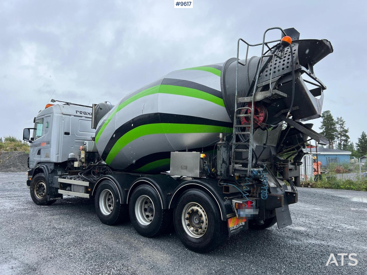 Scania R124 tridem with LAXO quick release / Concrete truck - Betonmixer: afbeelding 3 Scania R124 tridem with LAXO quick release / Concrete truck - Betonmixer: afbeelding 3