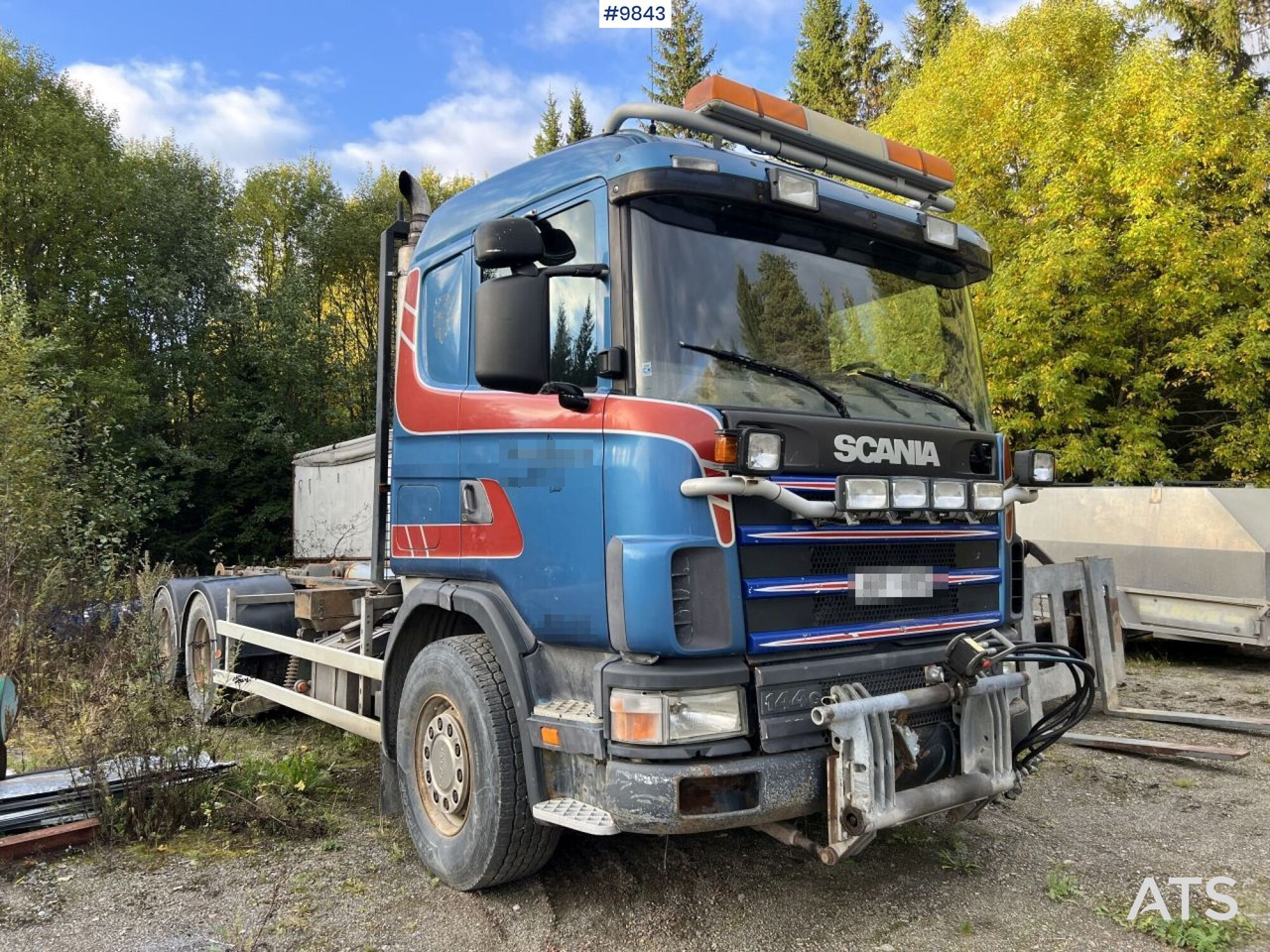 Scania R144 Hook Truck with plow equipment - Haakarmsysteem vrachtwagen: afbeelding 2 Scania R144 Hook Truck with plow equipment - Haakarmsysteem vrachtwagen: afbeelding 2
