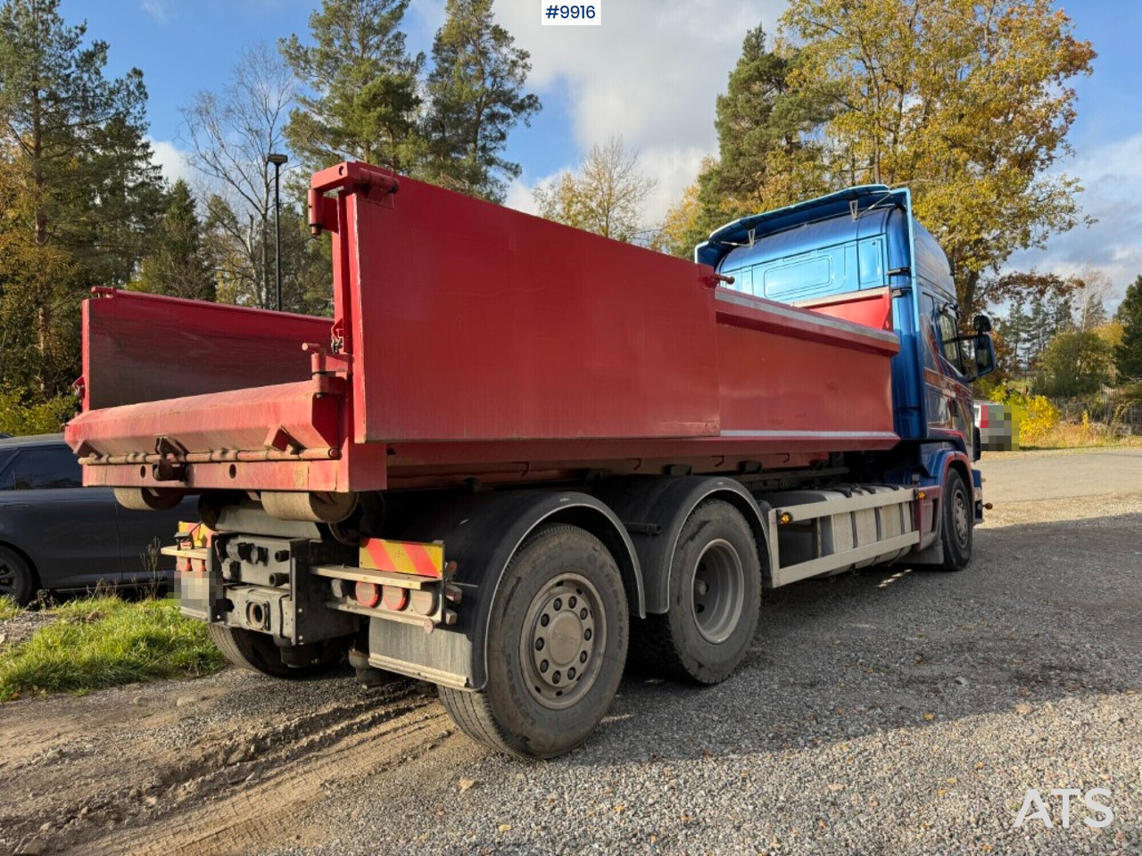 Scania R164 580 6X2 truck with flatbed - Vrachtwagen met open laadbak: afbeelding 5 Scania R164 580 6X2 truck with flatbed - Vrachtwagen met open laadbak: afbeelding 5