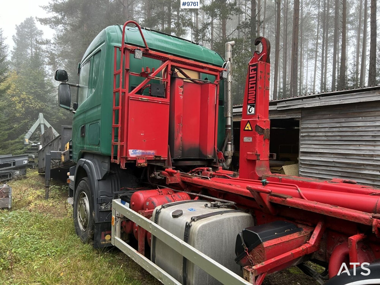 Haakarmsysteem vrachtwagen Scania R420 Hook Truck: afbeelding 14