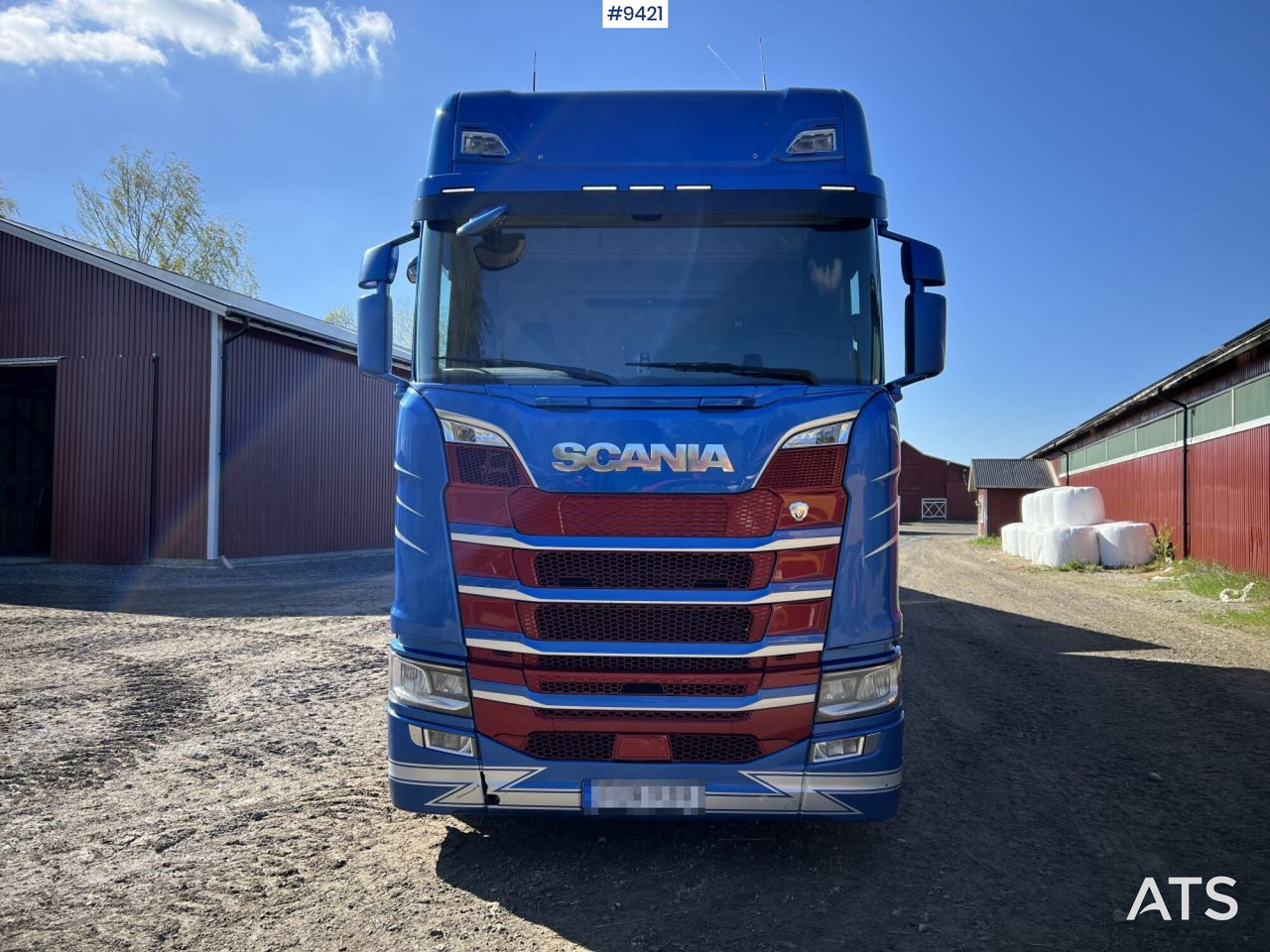 Scania S580 med Eksjövagnen FS 18-20 – Chip truck with trailer - Bakwagen: afbeelding 2 Scania S580 med Eksjövagnen FS 18-20 – Chip truck with trailer - Bakwagen: afbeelding 2