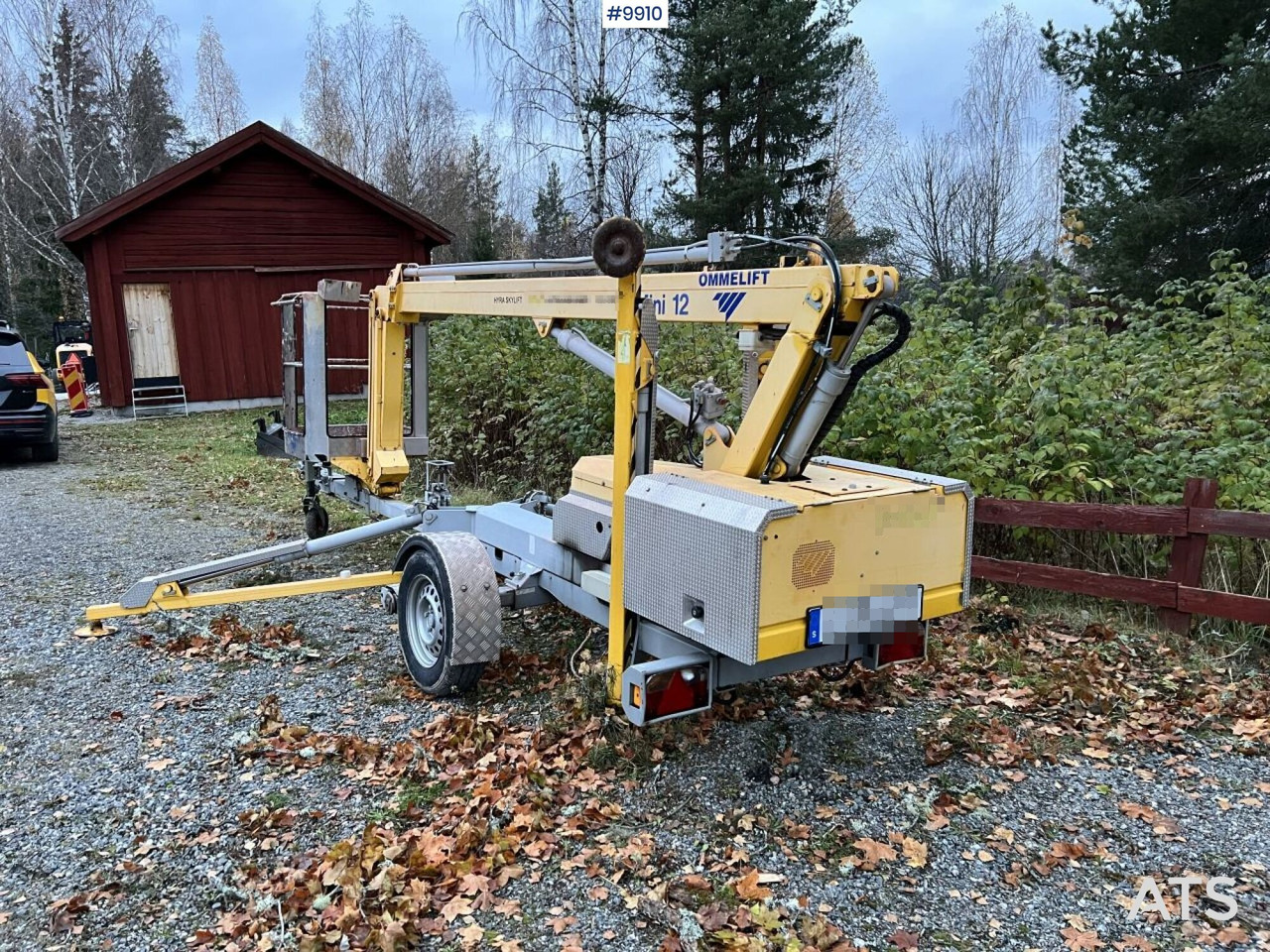 Skylift - Omme Mini-12 - Aanhanger hoogwerker: afbeelding 4 Skylift - Omme Mini-12 - Aanhanger hoogwerker: afbeelding 4