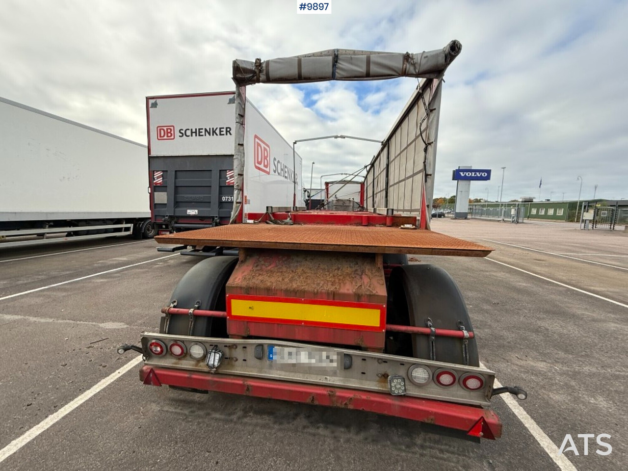 Specialtrailer HRD SPLB4N - Schuifzeiloplegger: afbeelding 4 Specialtrailer HRD SPLB4N - Schuifzeiloplegger: afbeelding 4