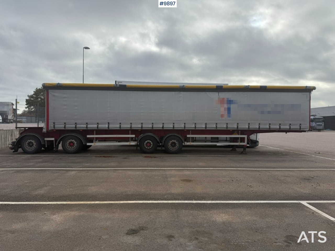 Specialtrailer HRD SPLB4N - Schuifzeiloplegger: afbeelding 2 Specialtrailer HRD SPLB4N - Schuifzeiloplegger: afbeelding 2