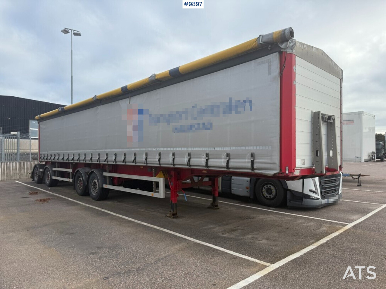 Specialtrailer HRD SPLB4N - Schuifzeiloplegger: afbeelding 1 Specialtrailer HRD SPLB4N - Schuifzeiloplegger: afbeelding 1