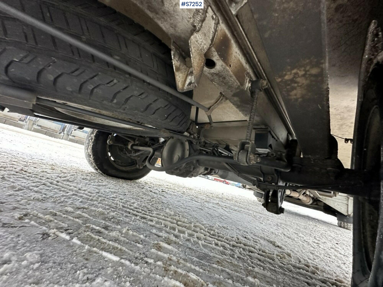 Bestelwagen gesloten laadbak Sprinter box truck Mercedes Benz  with Tailgate lift: afbeelding 13