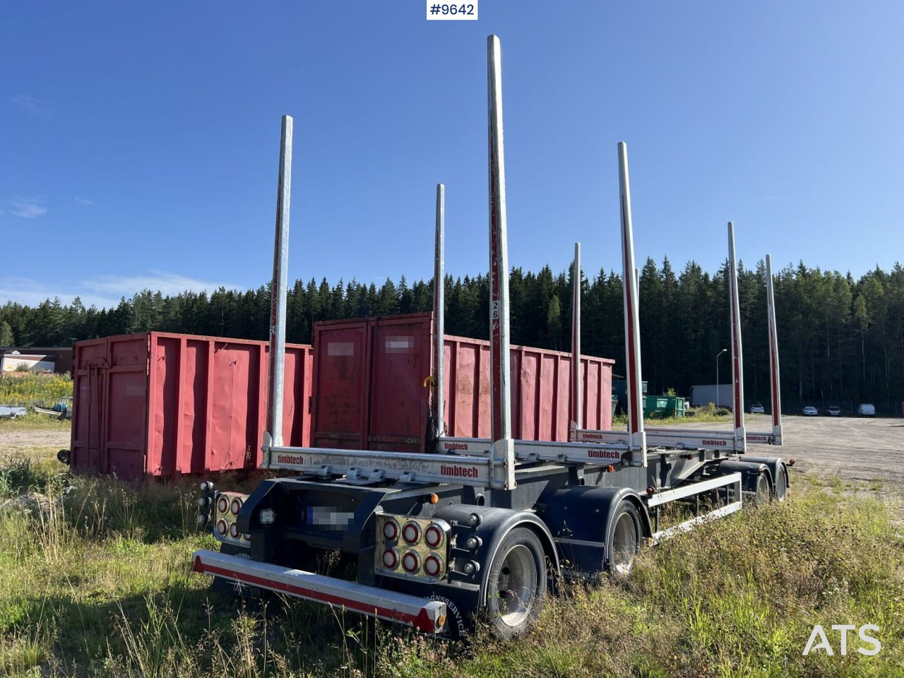 Timber trailer AM TRAILER SF4-S - Hout aanhanger: afbeelding 2 Timber trailer AM TRAILER SF4-S - Hout aanhanger: afbeelding 2