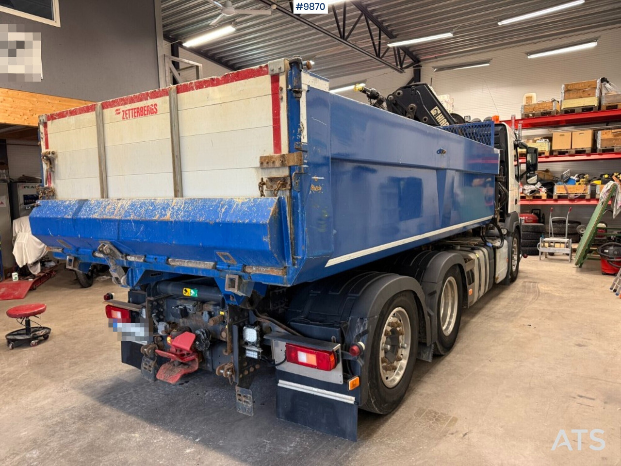 Tipper / Crane truck Volvo FM 420 6x2 - Kipper vrachtwagen, Kraanwagen: afbeelding 4 Tipper / Crane truck Volvo FM 420 6x2 - Kipper vrachtwagen, Kraanwagen: afbeelding 4