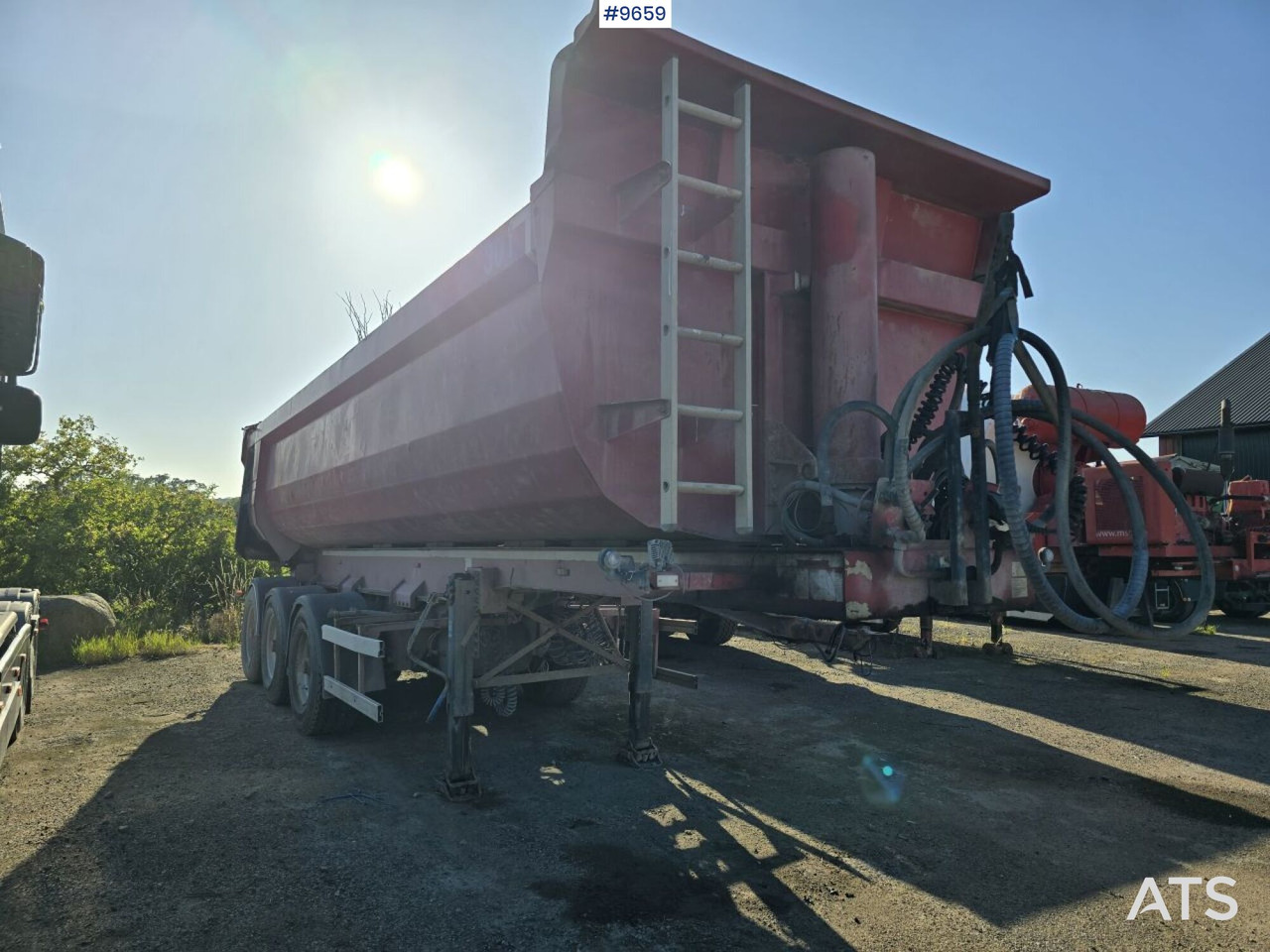 Tipper trailer Damm SE-42T - Kipper oplegger: afbeelding 2 Tipper trailer Damm SE-42T - Kipper oplegger: afbeelding 2