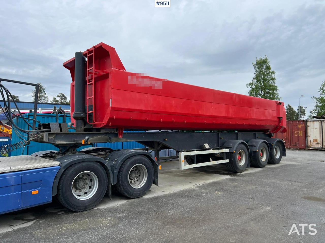 Tipper trailer Kilafors - Kipper oplegger: afbeelding 1 Tipper trailer Kilafors - Kipper oplegger: afbeelding 1