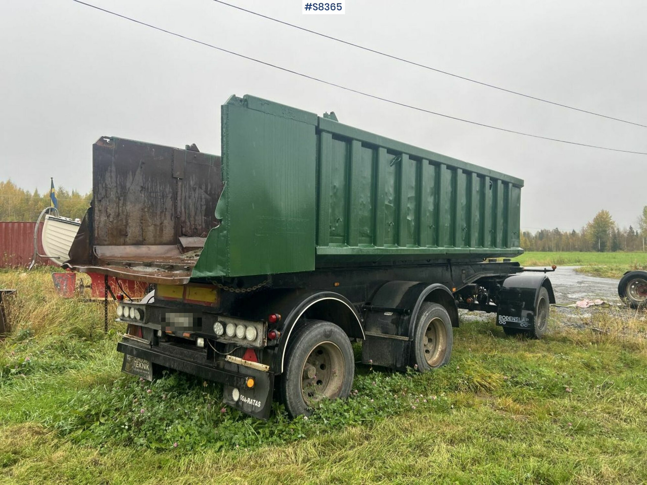 Tipper wagon - BRIAB SLB3P - Kipper aanhangwagen: afbeelding 3 Tipper wagon - BRIAB SLB3P - Kipper aanhangwagen: afbeelding 3