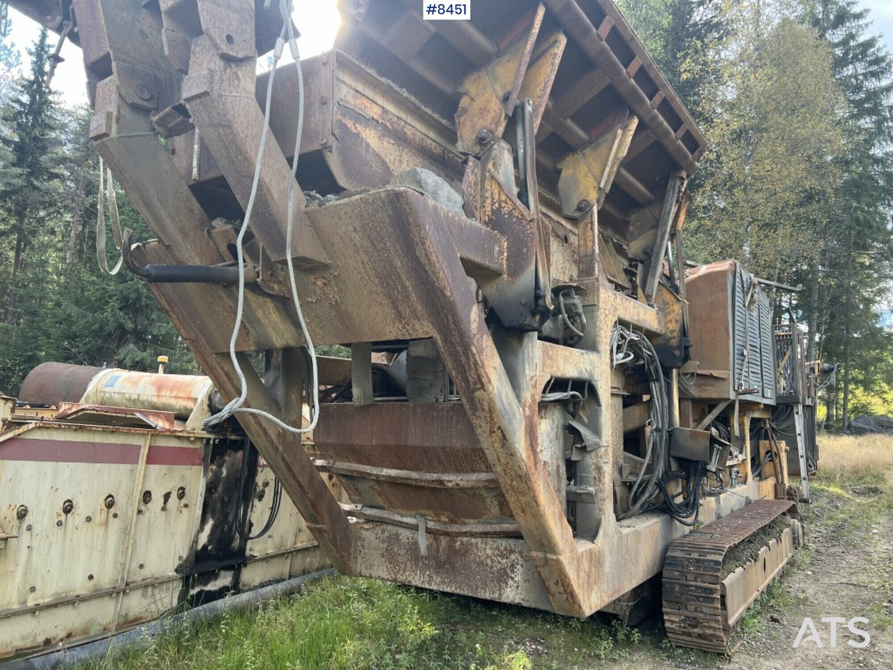 Track Crusher, Tesab, Type:10585 - Breekmachine: afbeelding 1 Track Crusher, Tesab, Type:10585 - Breekmachine: afbeelding 1