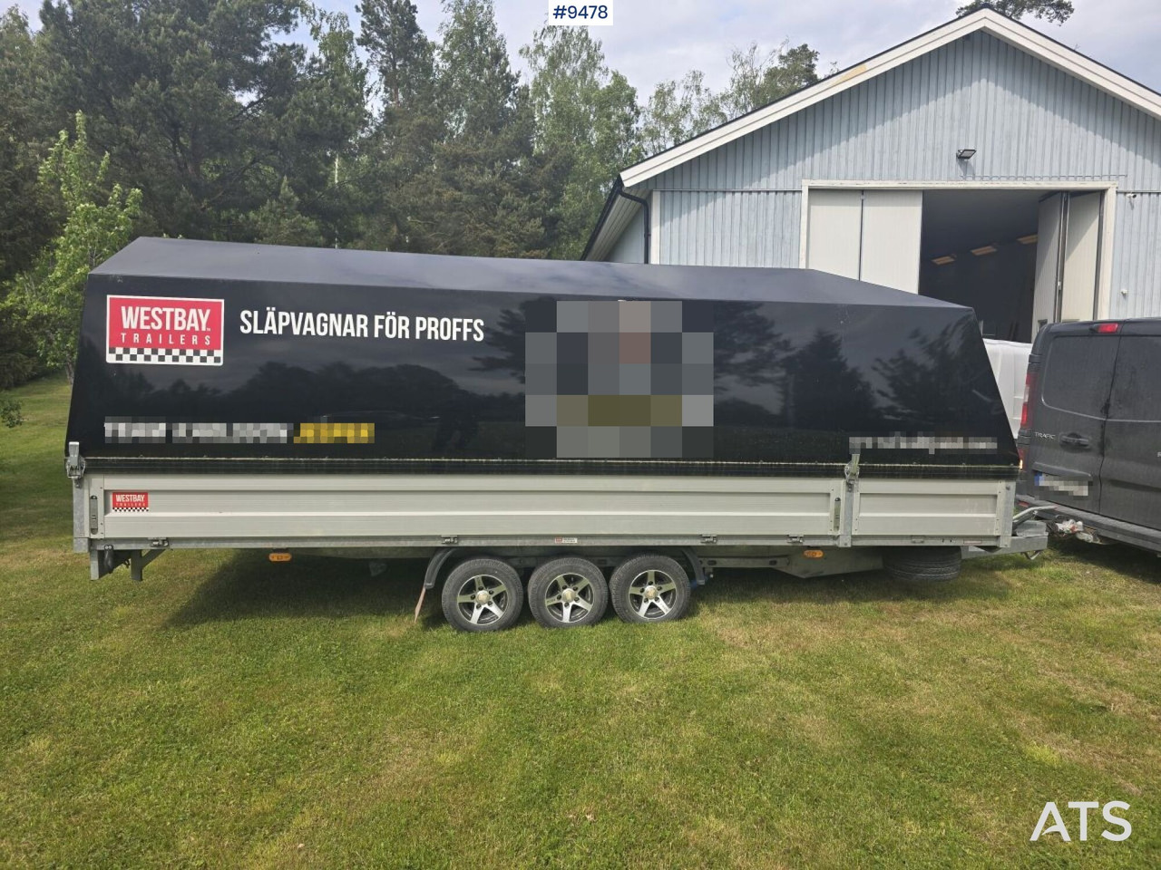 Trailer Agados Adam 15 with tipper and winch - Kipper aanhangwagen: afbeelding 3 Trailer Agados Adam 15 with tipper and winch - Kipper aanhangwagen: afbeelding 3