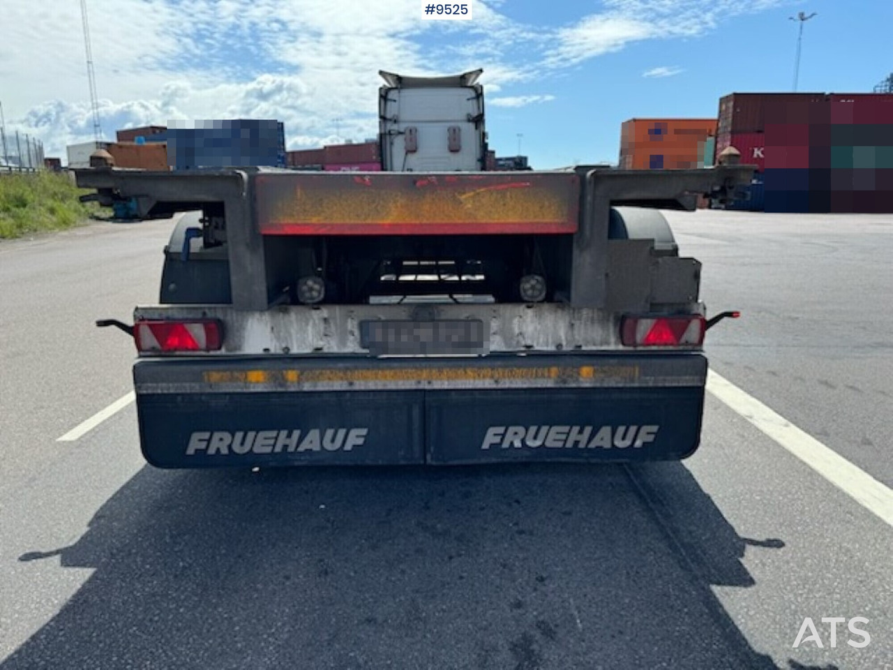Trailer- FRUEHAUF - Containertransporter/ Wissellaadbak oplegger: afbeelding 2 Trailer- FRUEHAUF - Containertransporter/ Wissellaadbak oplegger: afbeelding 2