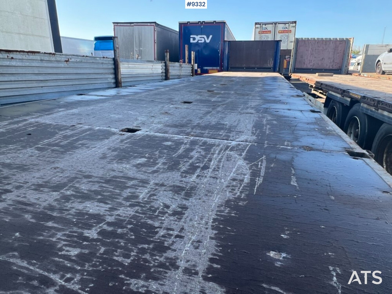 Trailer KRONE SD open flatbed - Open bak met boorden oplegger: afbeelding 5 Trailer KRONE SD open flatbed - Open bak met boorden oplegger: afbeelding 5