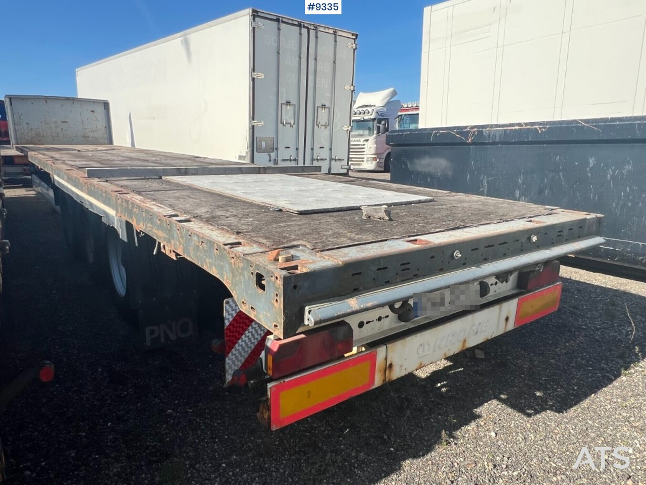 Trailer - KRONE - Open bak met boorden oplegger: afbeelding 1 Trailer - KRONE - Open bak met boorden oplegger: afbeelding 1
