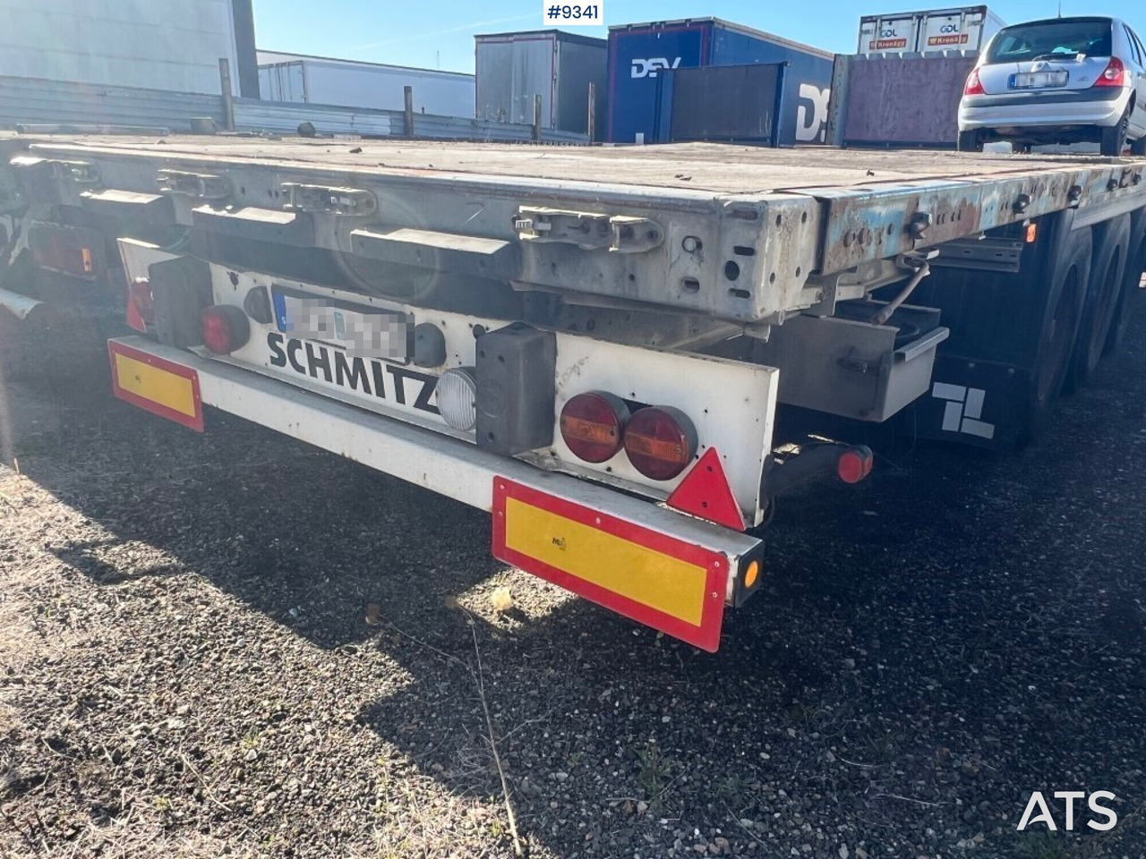 Trailer with open flatbed - SCHMITZ S01 SCS24/L13,62 - Open bak met boorden oplegger: afbeelding 2 Trailer with open flatbed - SCHMITZ S01 SCS24/L13,62 - Open bak met boorden oplegger: afbeelding 2