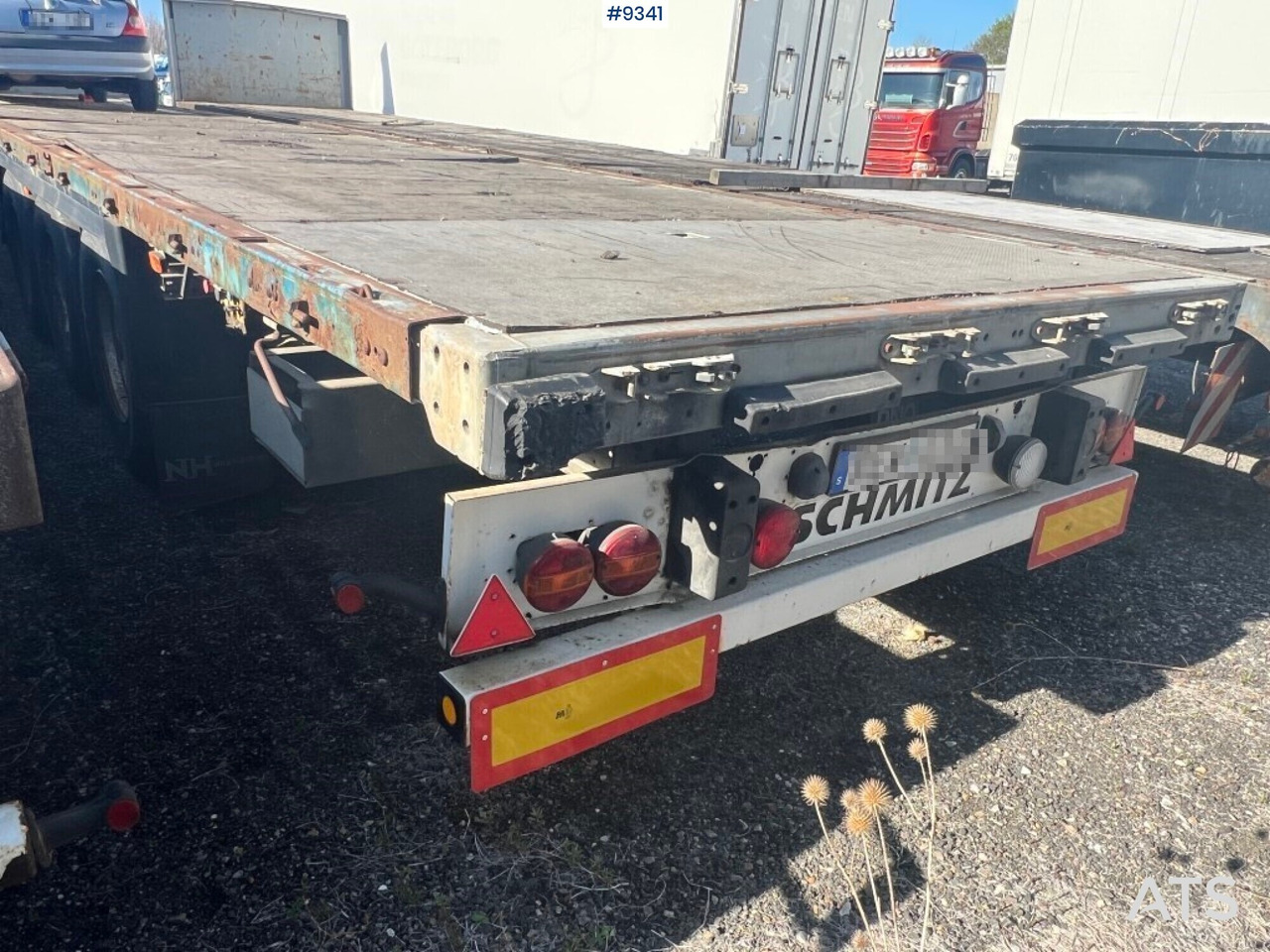 Trailer with open flatbed - SCHMITZ S01 SCS24/L13,62 - Open bak met boorden oplegger: afbeelding 5 Trailer with open flatbed - SCHMITZ S01 SCS24/L13,62 - Open bak met boorden oplegger: afbeelding 5