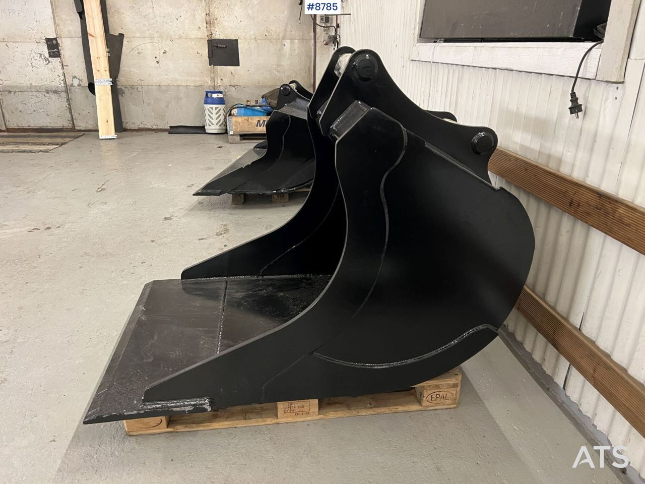 Trench bucket S60 bracket, width 900 mm, volume 700 L - Graafbak: afbeelding 3 Trench bucket S60 bracket, width 900 mm, volume 700 L - Graafbak: afbeelding 3