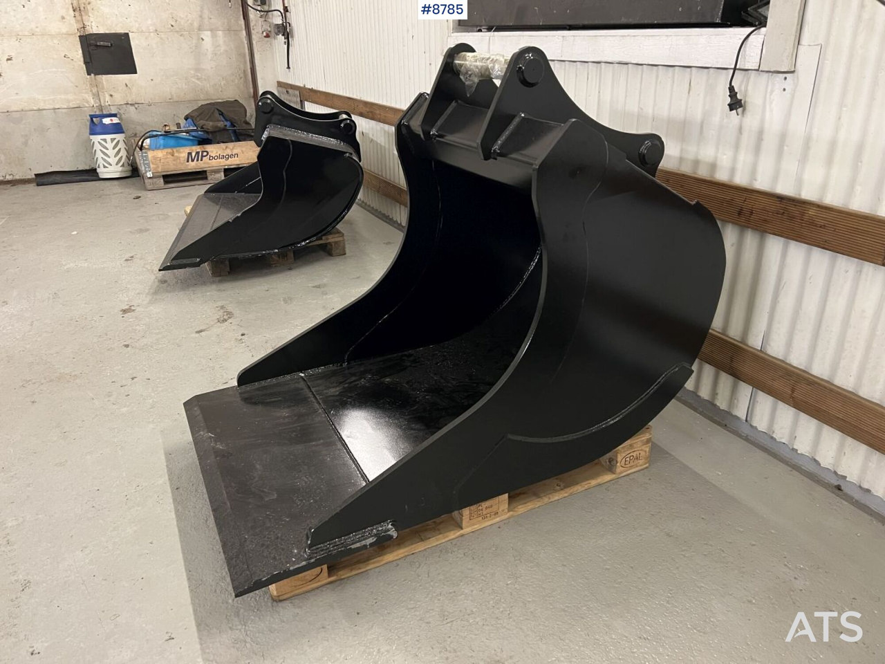 Trench bucket S60 bracket, width 900 mm, volume 700 L - Graafbak: afbeelding 1 Trench bucket S60 bracket, width 900 mm, volume 700 L - Graafbak: afbeelding 1