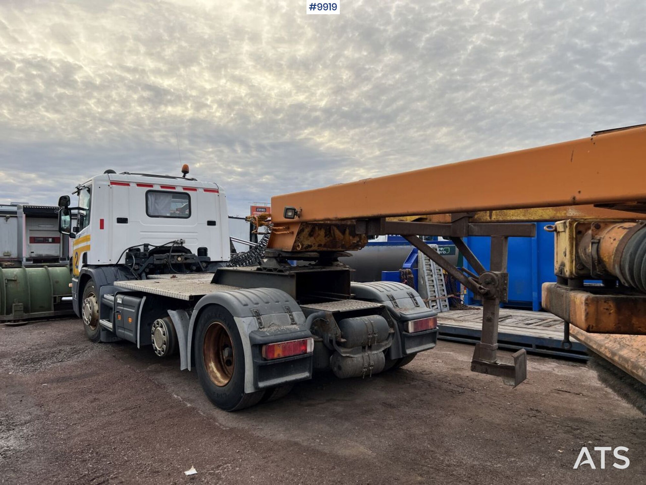Unregistered Scania P94 snow plow truck with sweeper roller - Sneeuwruimer: afbeelding 3 Unregistered Scania P94 snow plow truck with sweeper roller - Sneeuwruimer: afbeelding 3